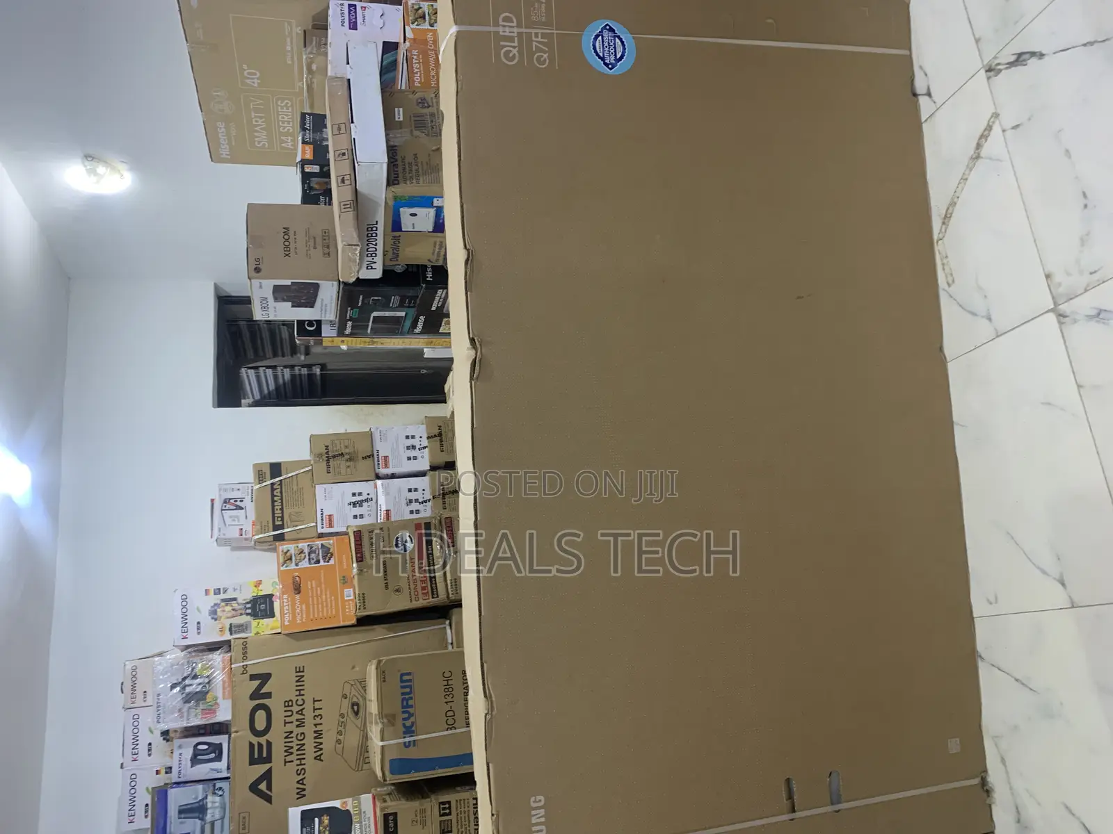 Samsung 85” Smart Tv – Voice Control Enabled