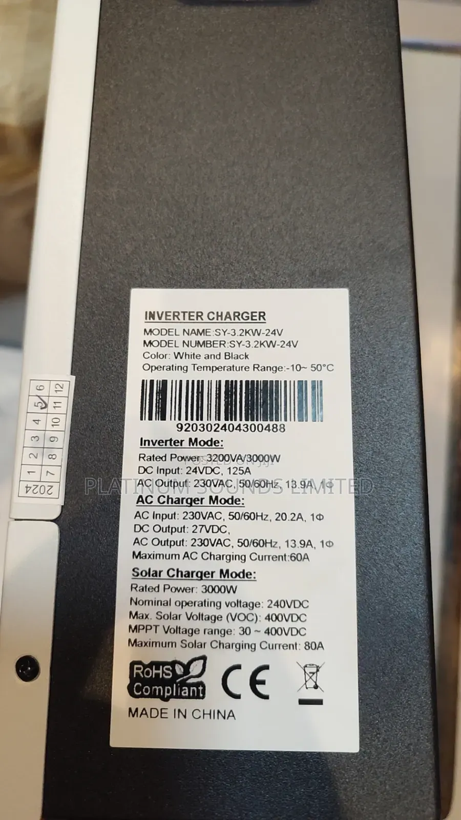 3.2kva Buffalo Mppt Hybrid Solar Smart Inverter