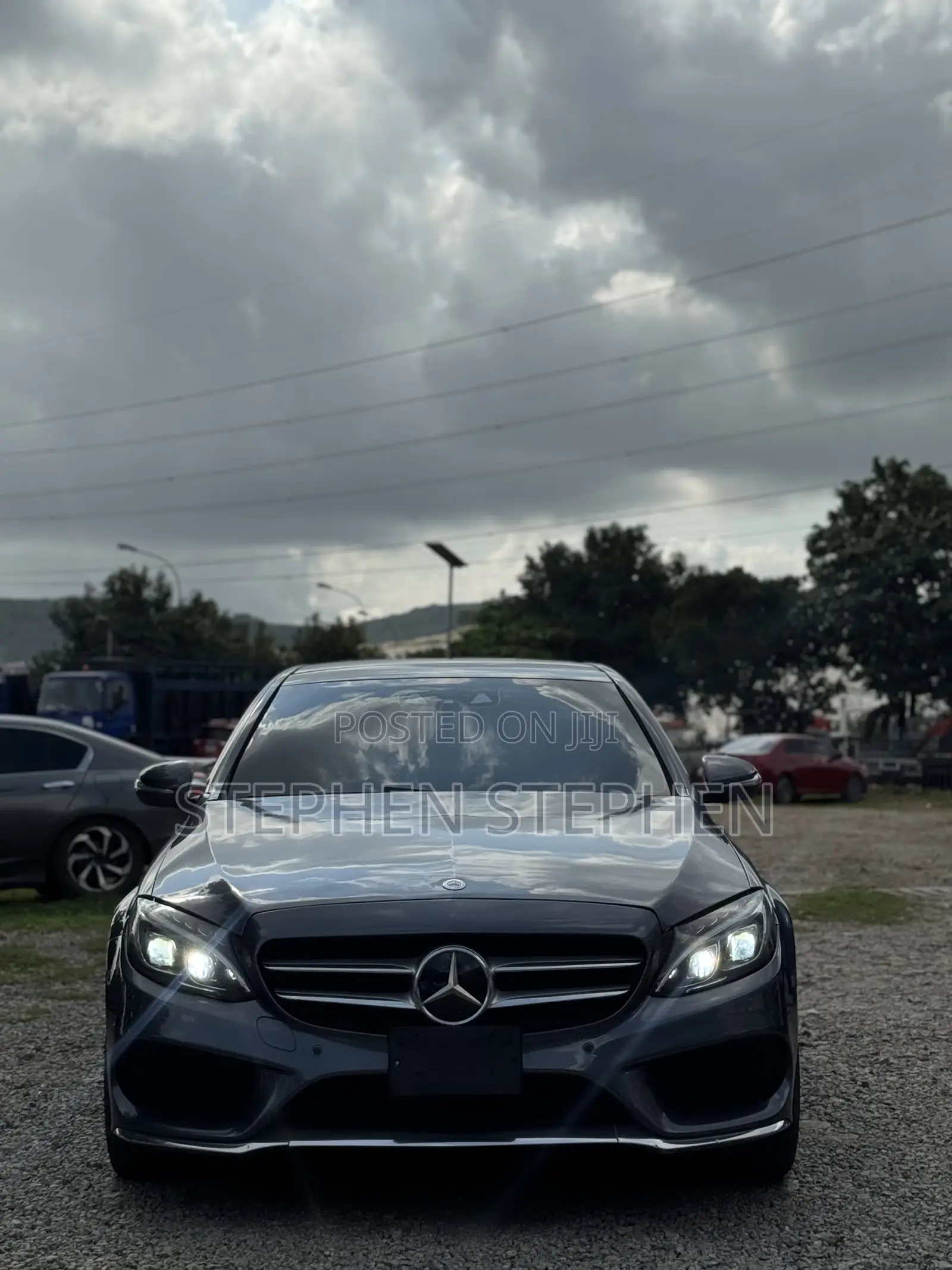 Mercedes-Benz C400 4Matic AWD Sedan (3.0L V6 7A) 2015 Gray