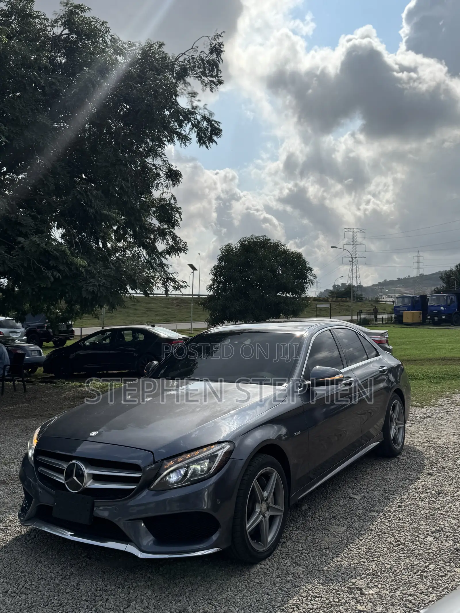Mercedes-Benz C400 4Matic AWD Sedan (3.0L V6 7A) 2015 Gray