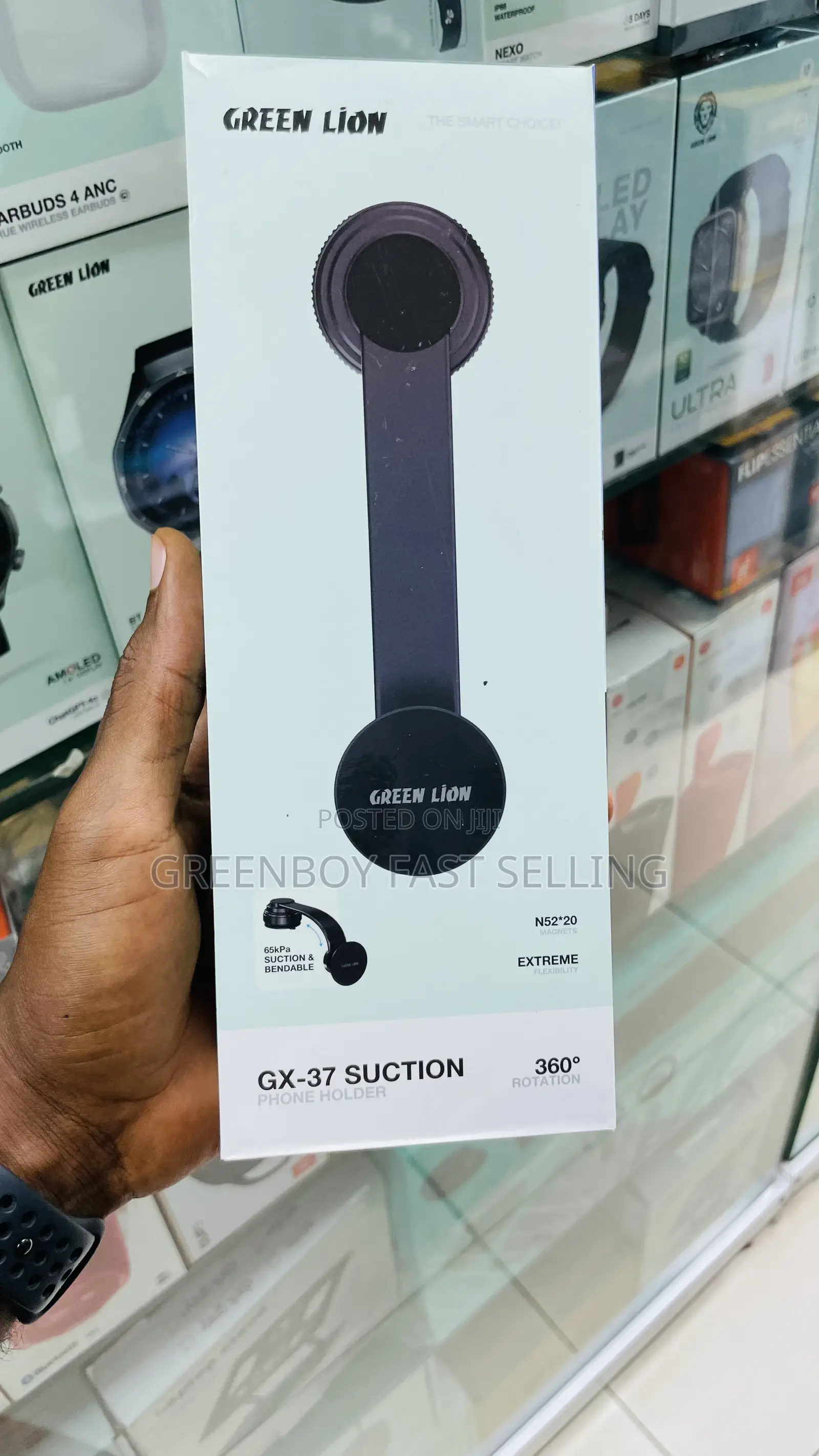 Green Lion Gx-37 Suction Phone Holder