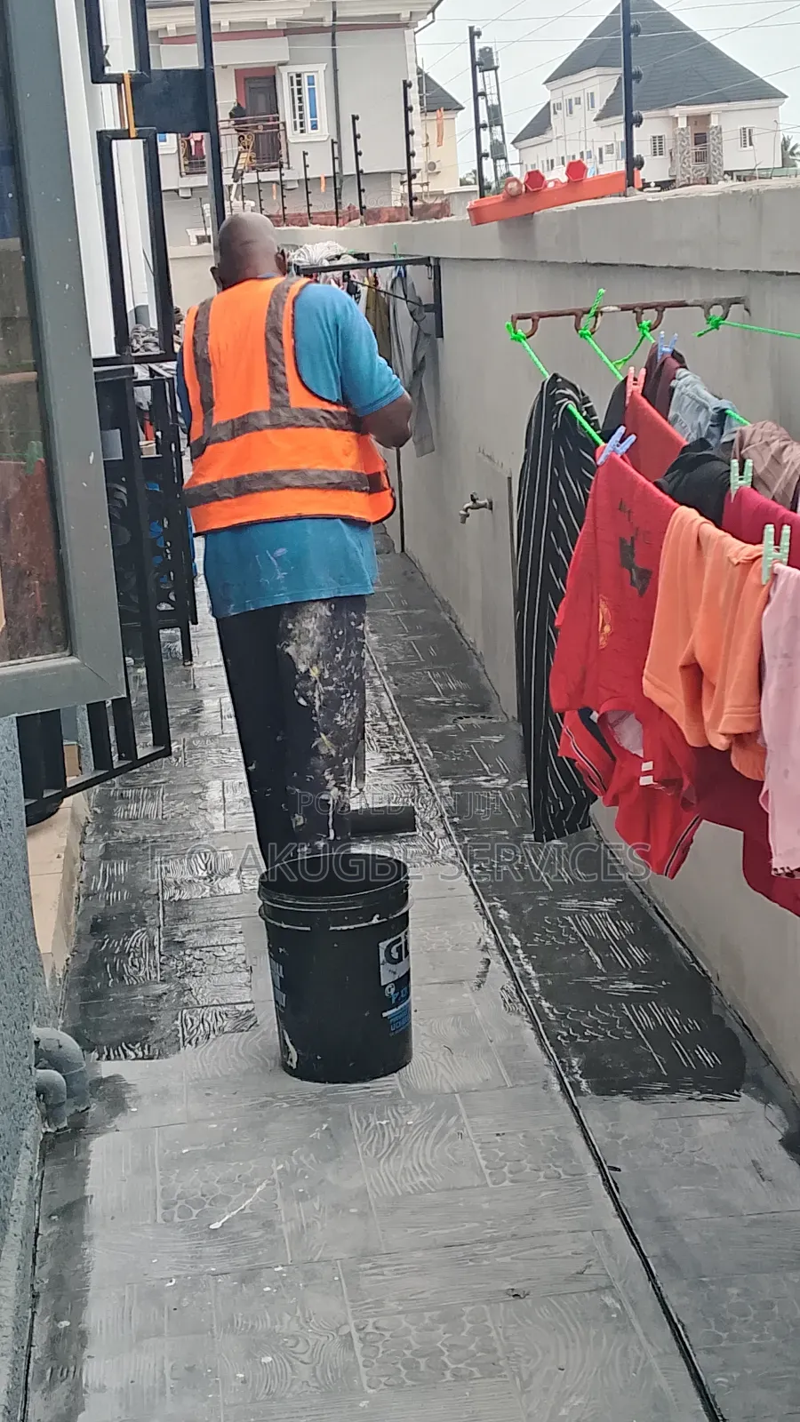Standard Concrete Floor Stamped