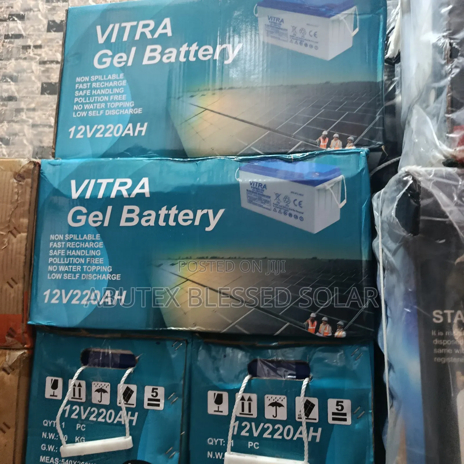 220ah 12v Vitra Gel Battery