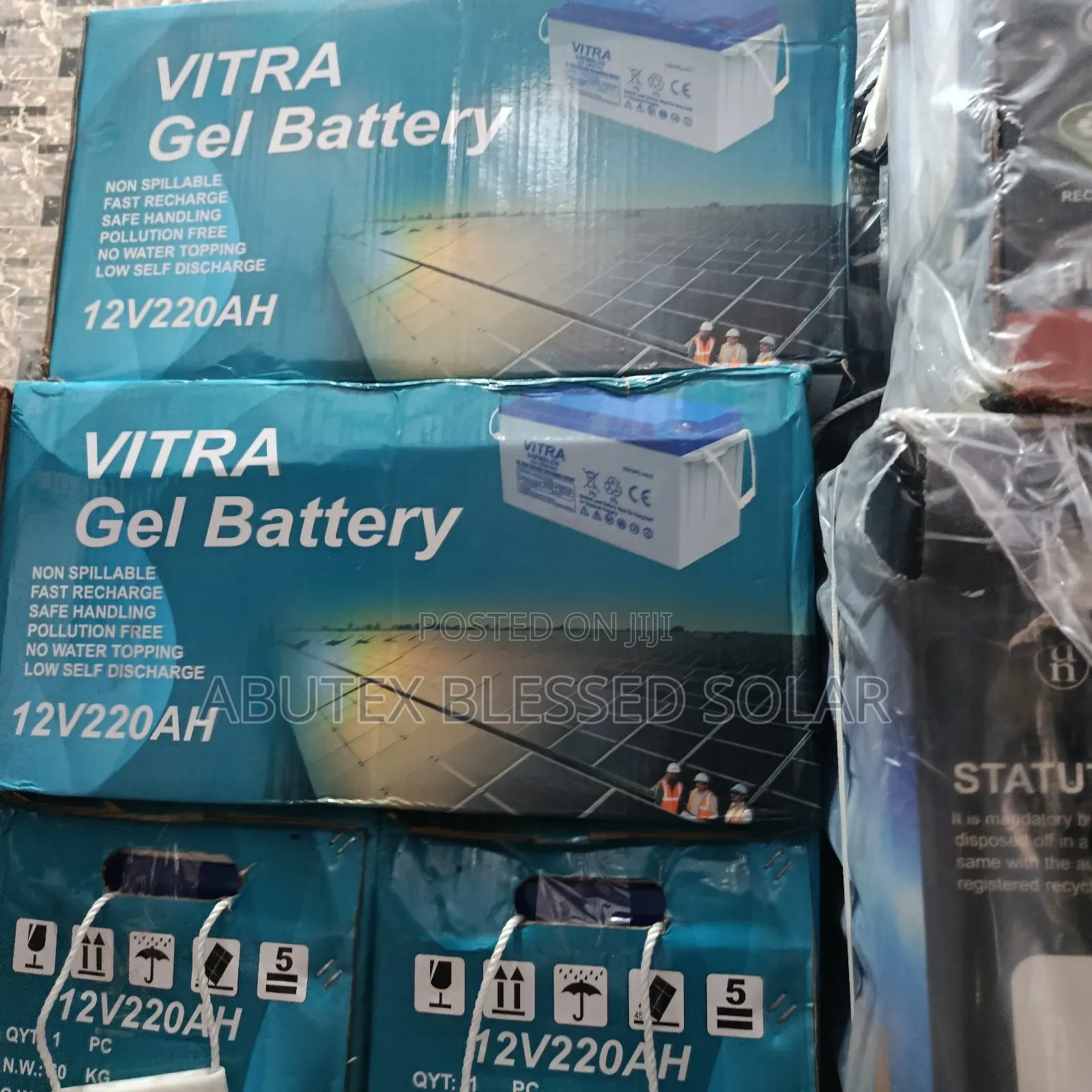 220ah 12v Vitra Gel Battery
