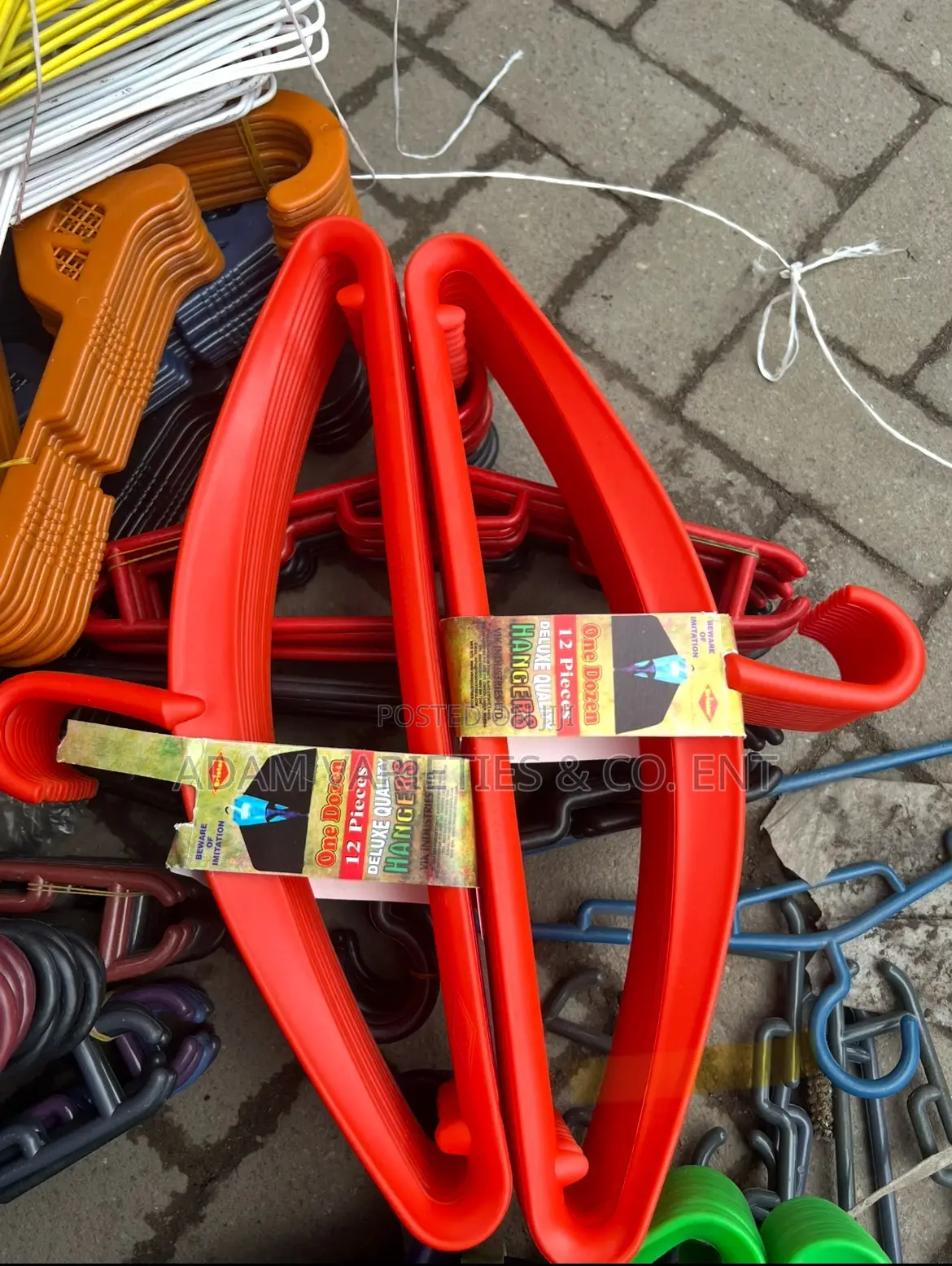 Deluxe Quality Cloth Hangers. 12pcs