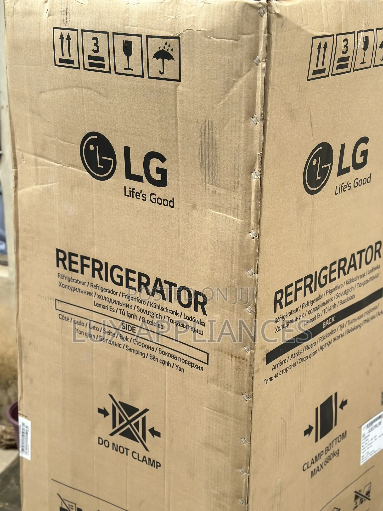 Lg 308l Led Lighting Non-Frost Double Door Refrigerator