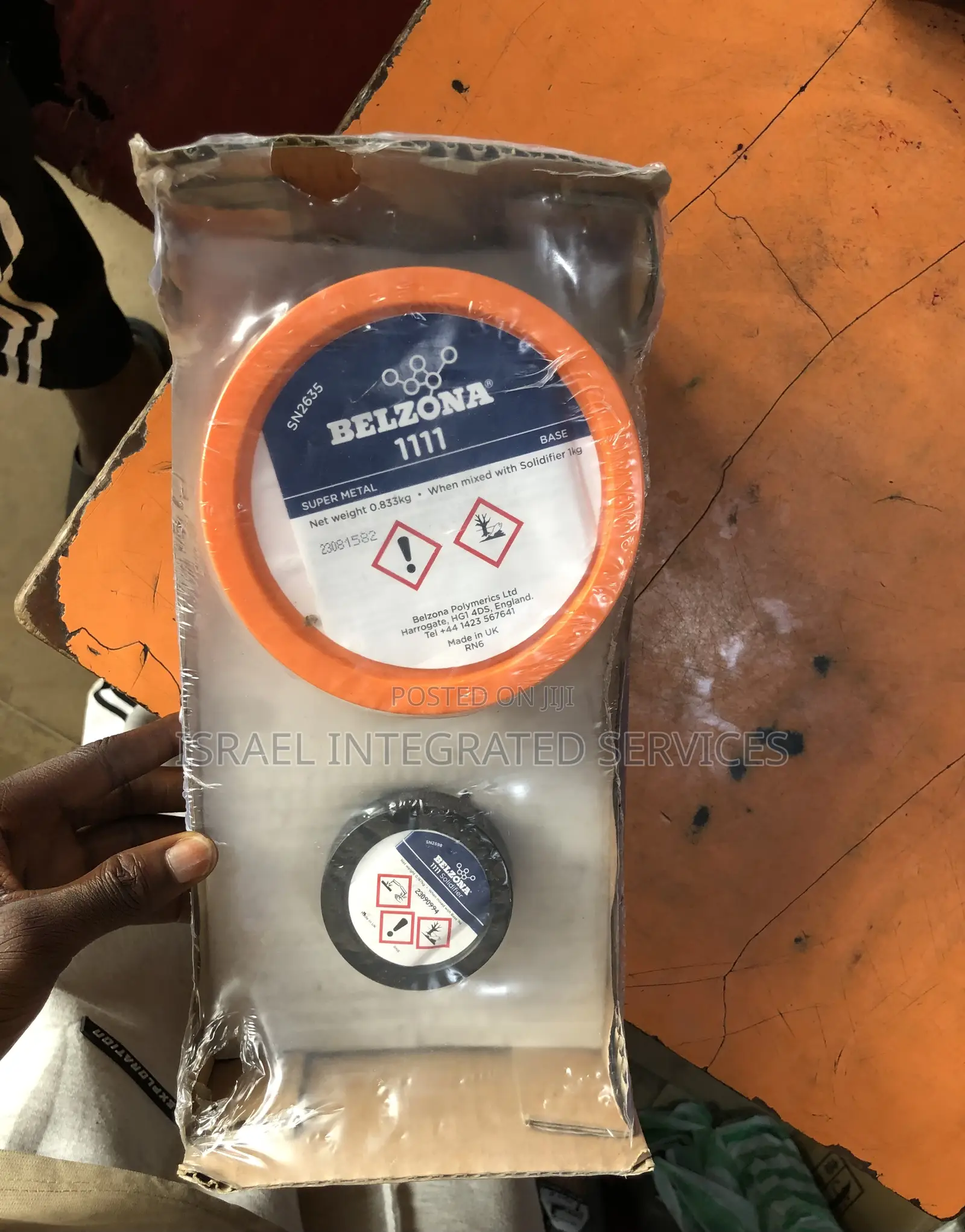 Super Metal Polymerics 1111 Belzona With Hardener 1kg