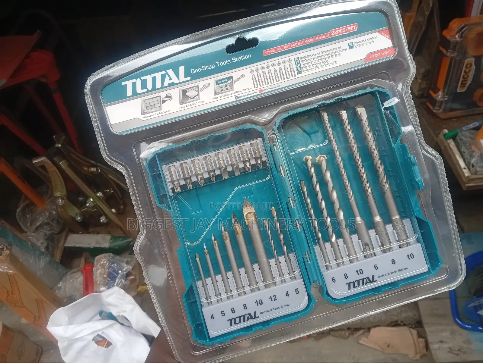Set of Drill Bits Total