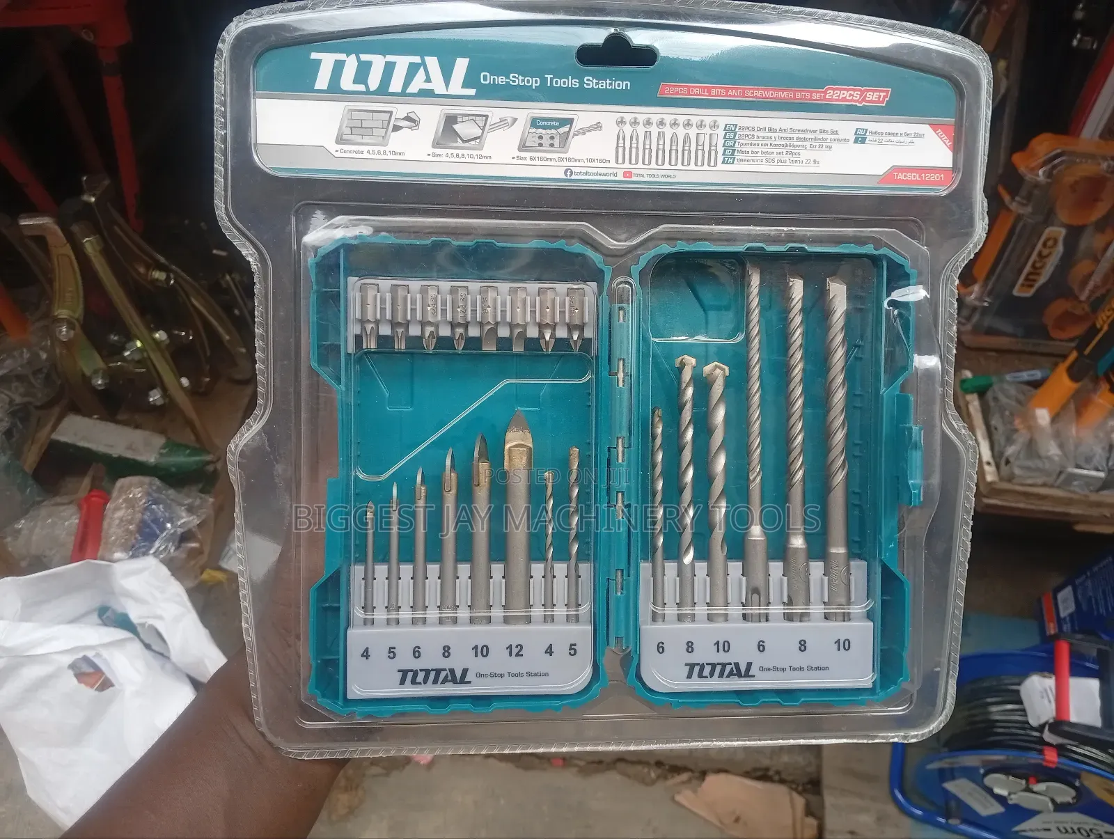 Set of Drill Bits Total