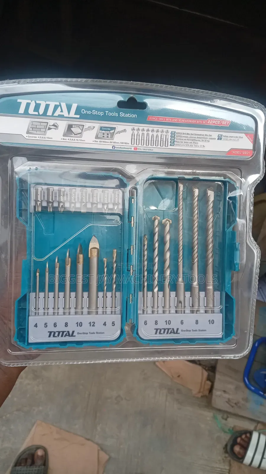 Set of Drill Bits Total