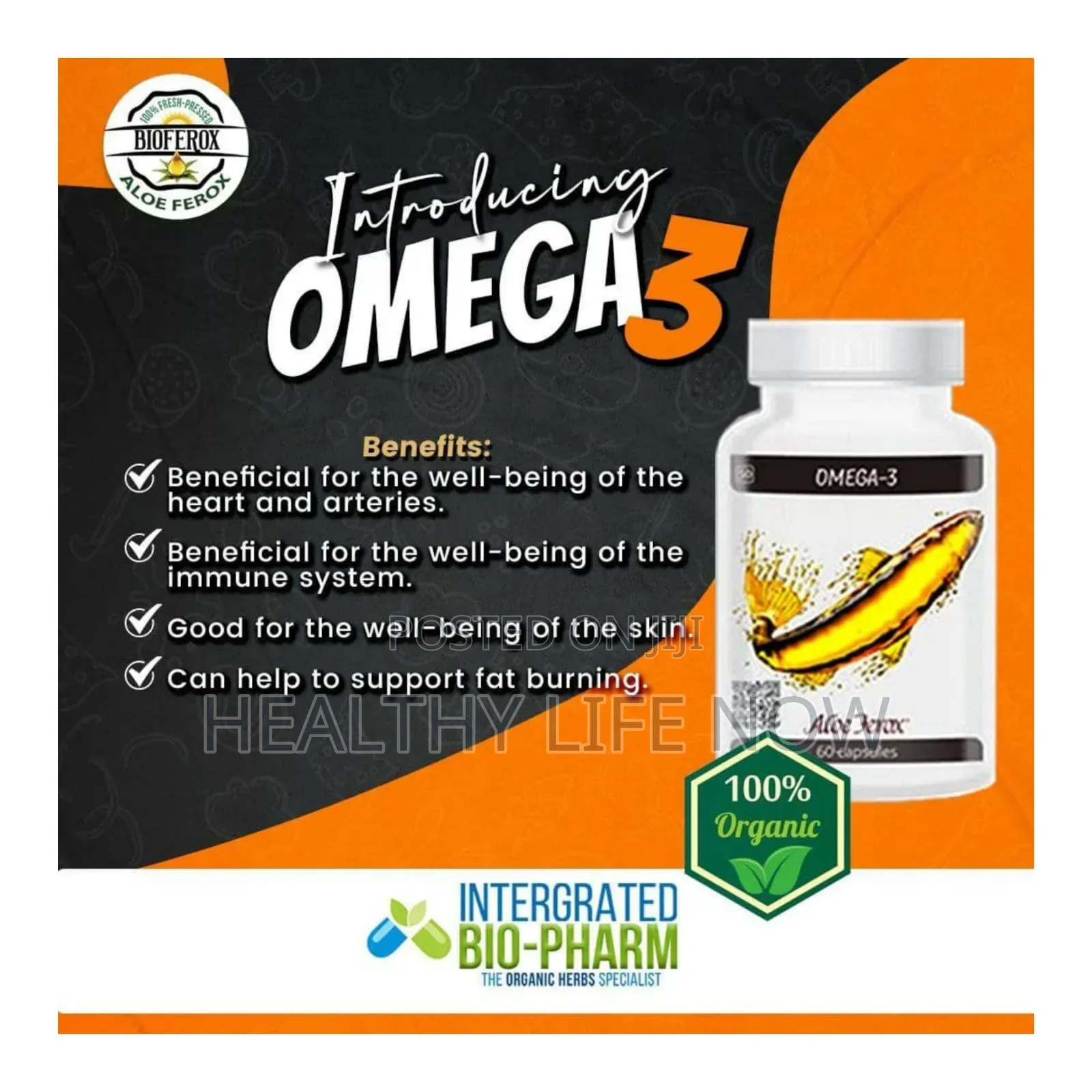 Biopharm Omega 3 Organic 100% Natural