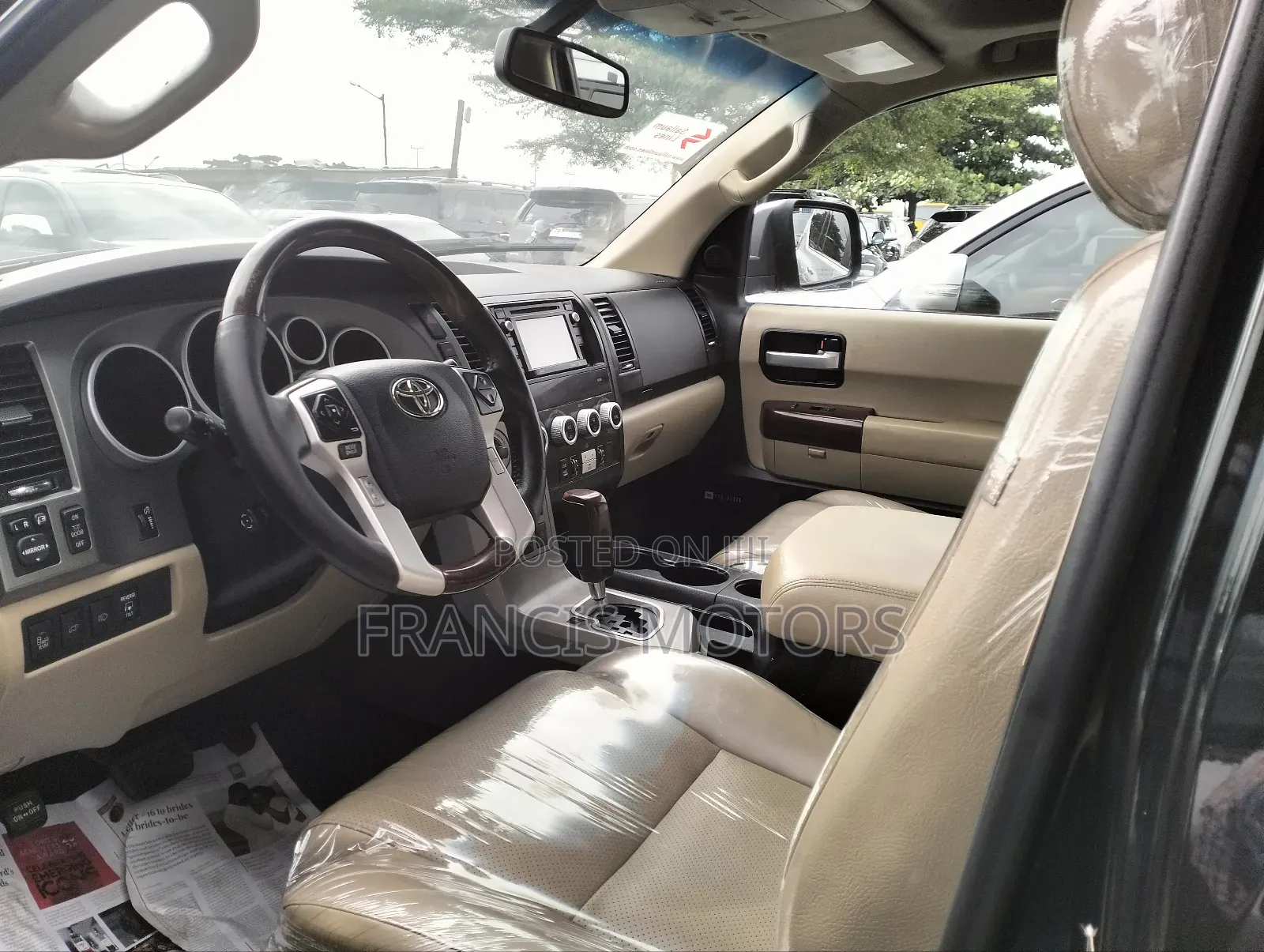 Toyota Sequoia Platinum 4x4 2018 Black