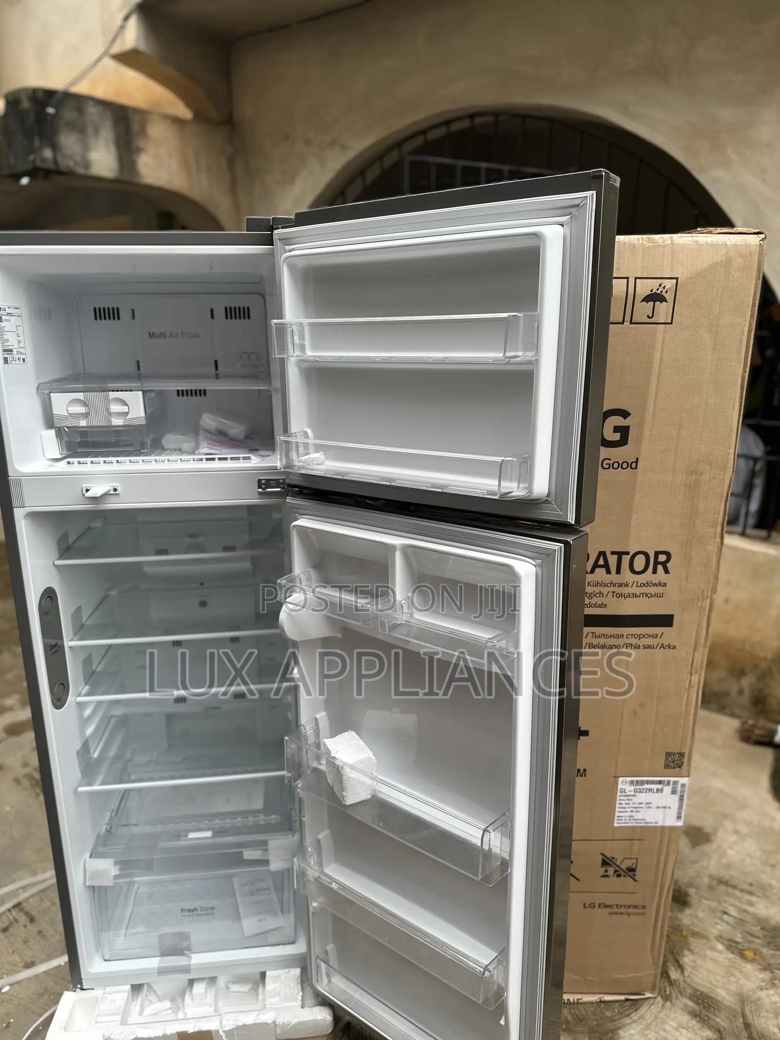 Lg 308l Environment Friendly Non-Frost Double Door Refrigerato