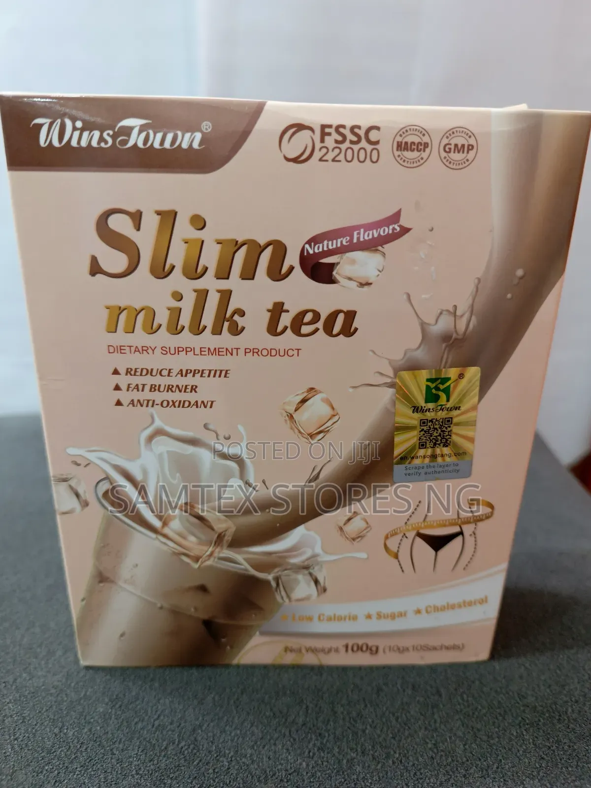 Slim Milk Tea.
