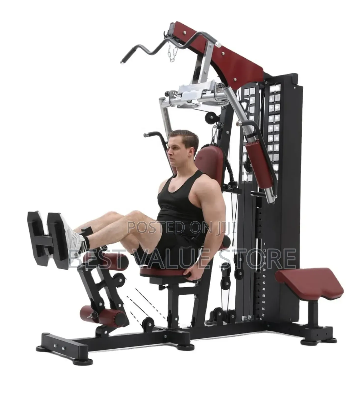 Single Station Gym With Leg Press