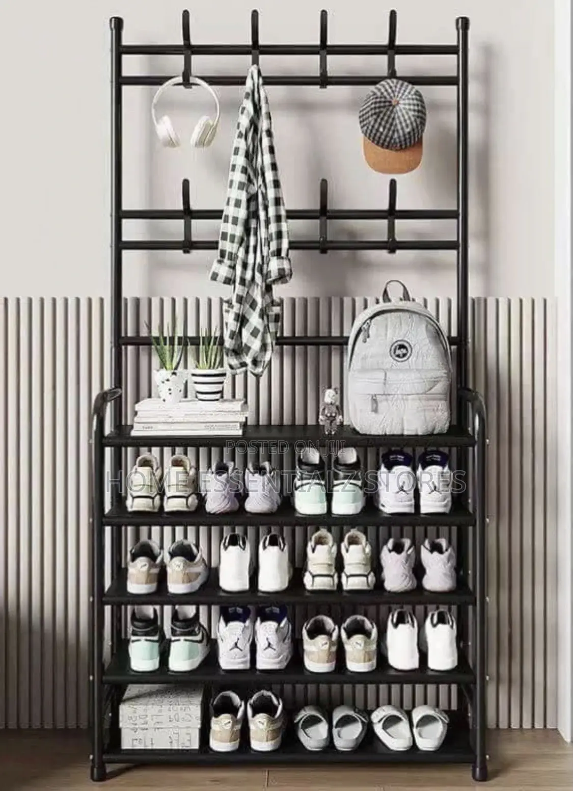 Shoe Rack and Hat Rack - 80cm Wide