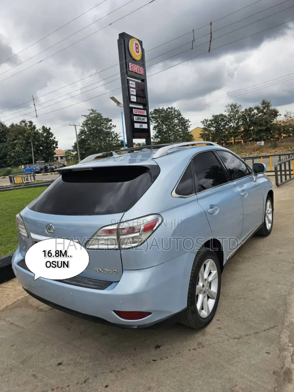Lexus RX 350 2012 Blue