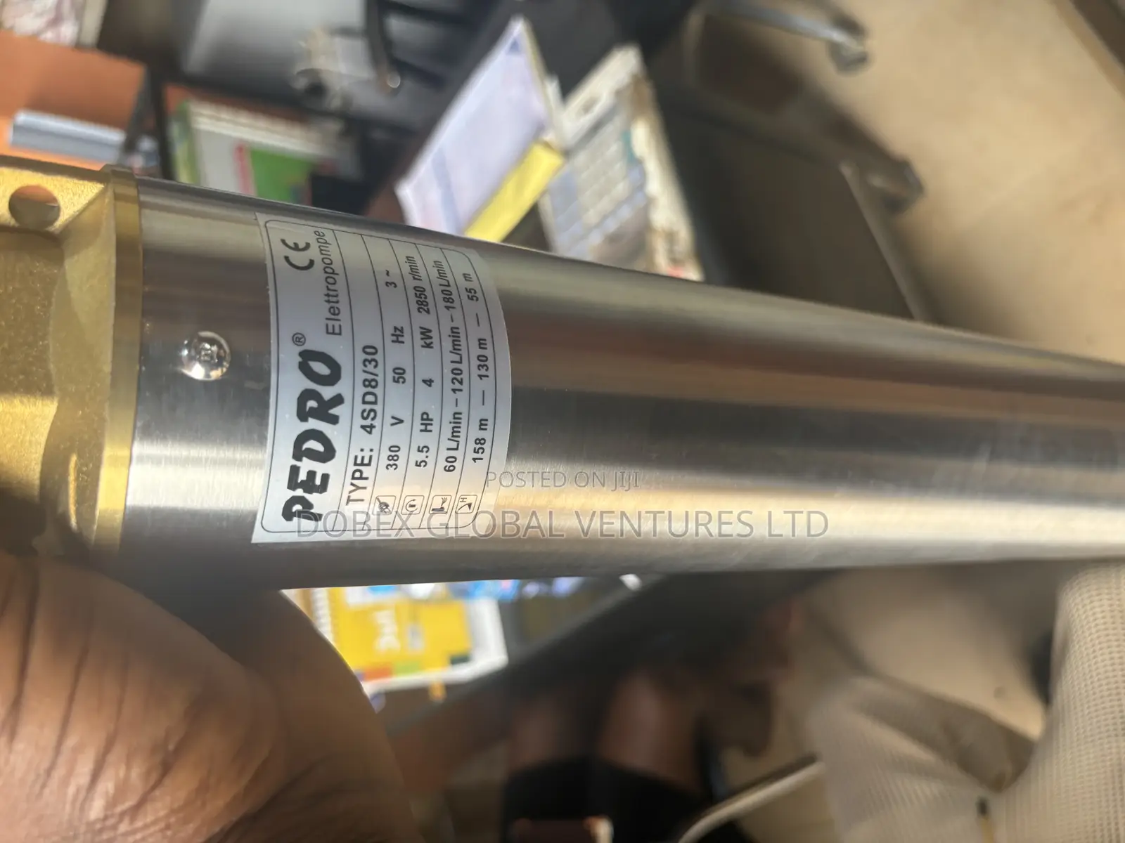 5.5hp Pedro Submersible Pump