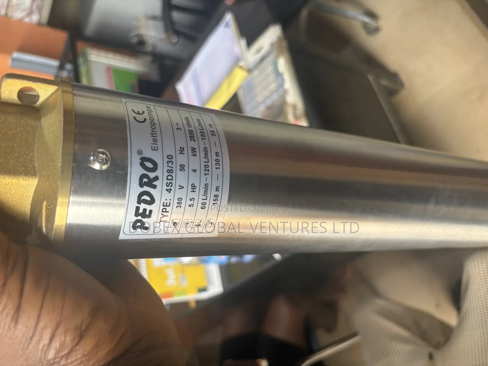 5.5hp Pedro Submersible Pump