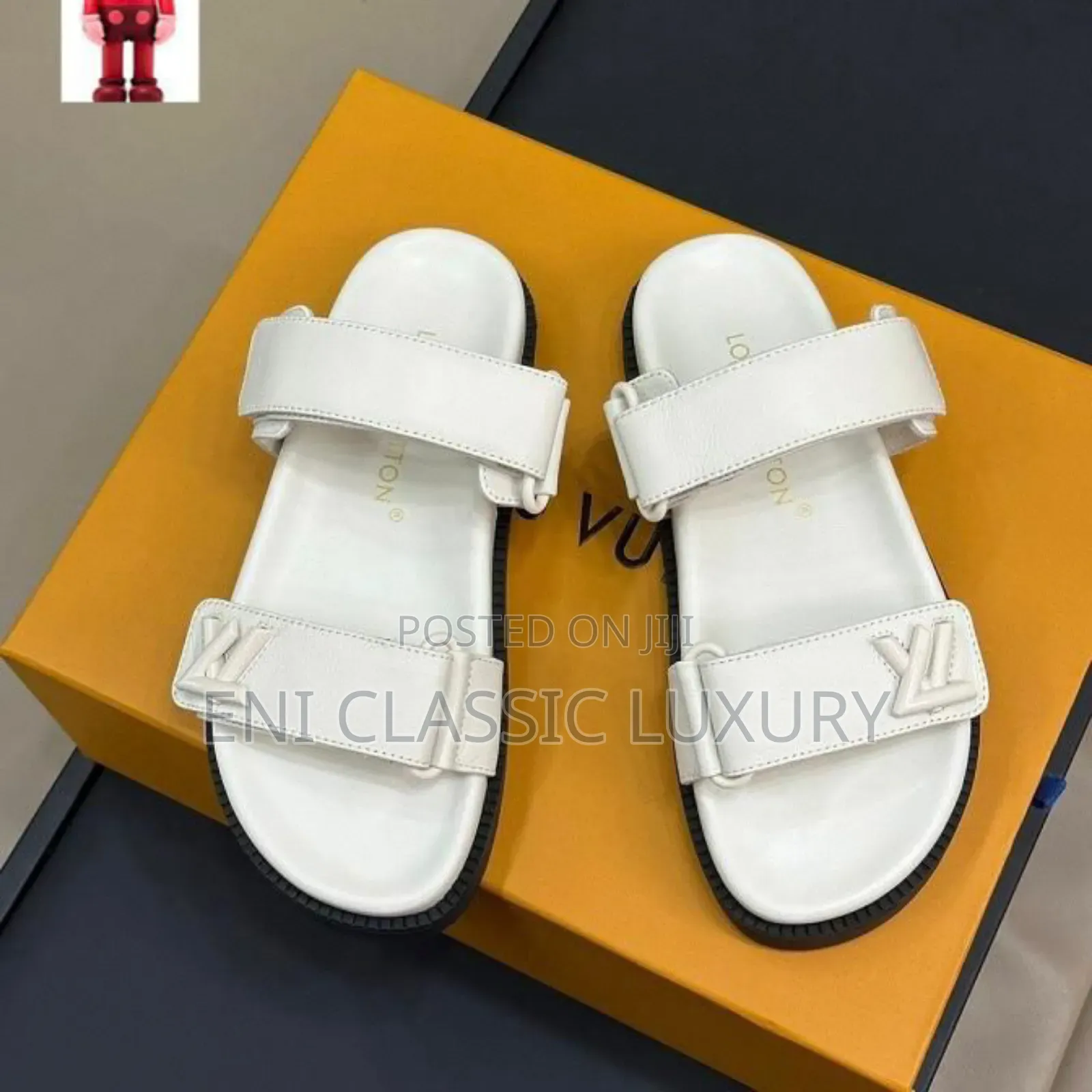 Original Luxury Designer Slipper Louis Vuitton Well Branded Package