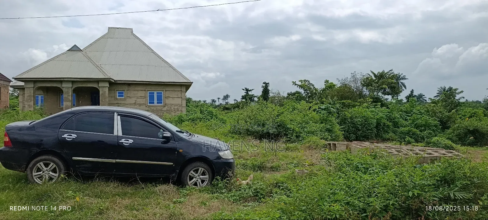 3 Plot of Land Before Train Station Ibadan