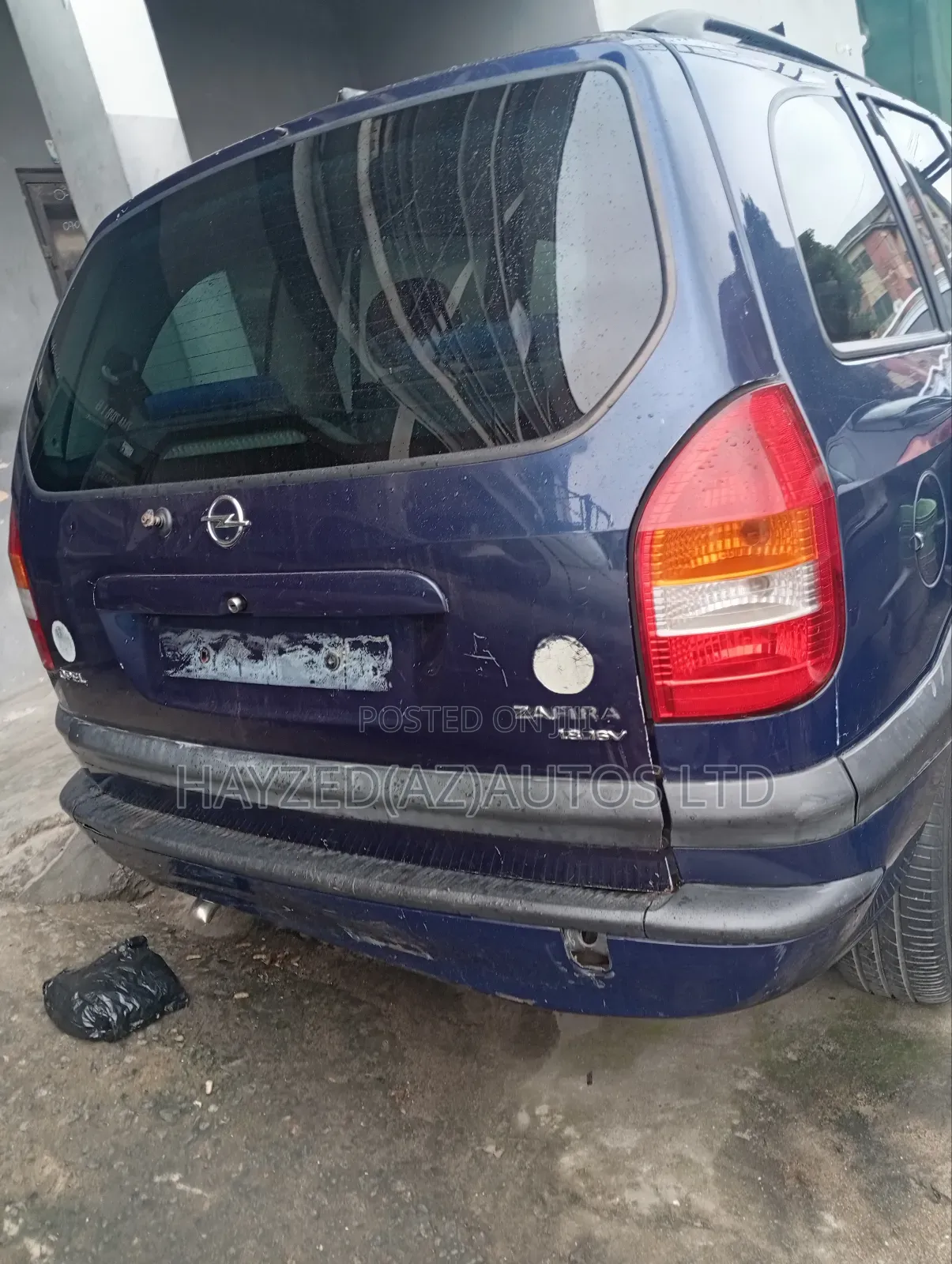Opel Zafira 1.8 2004 Blue
