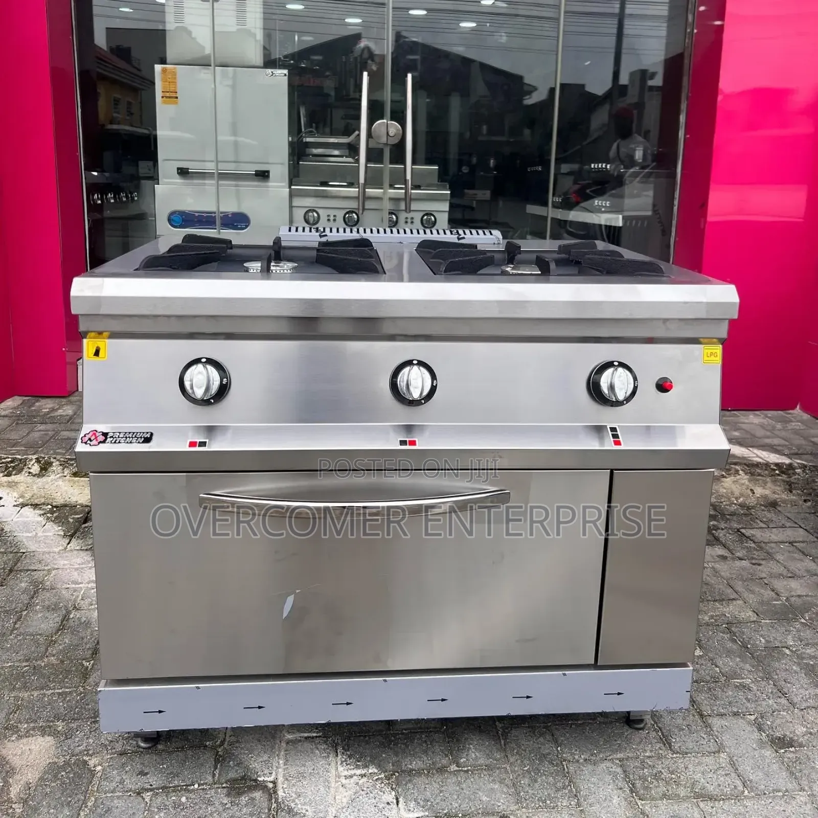 2 Burner Gas Cooker With Oven