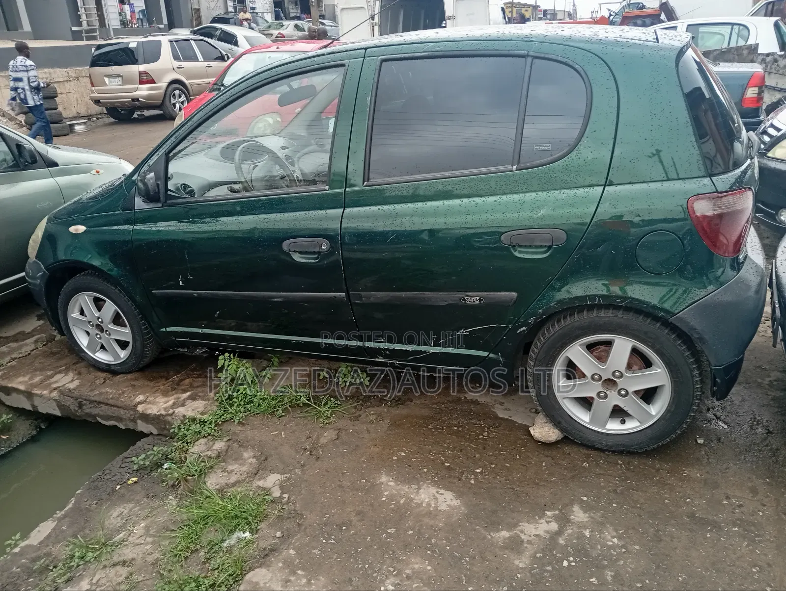 Toyota Yaris 1.4 D-4D Sol 2004 Green