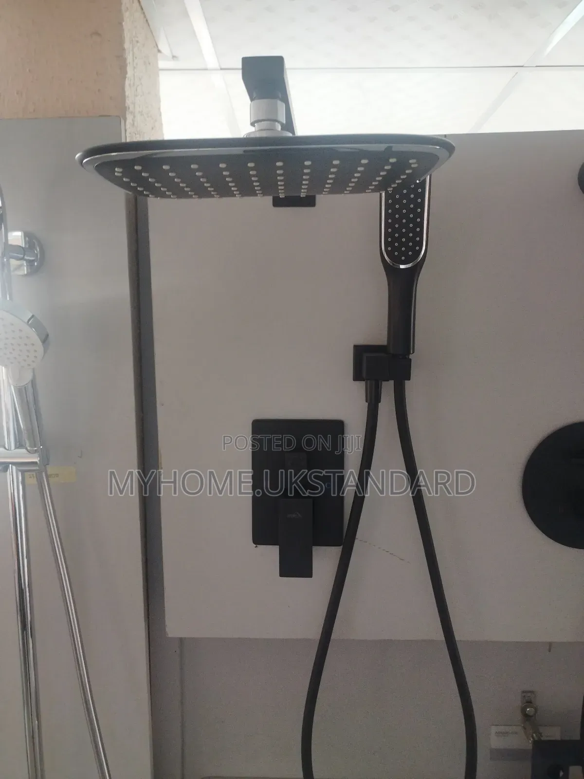 Pure England Condit Shower Set Black