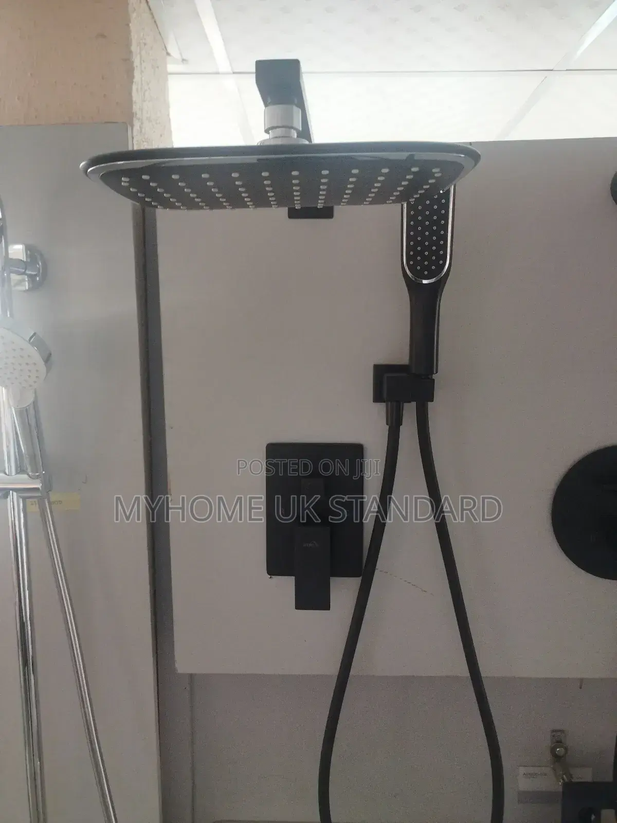 Pure England Condit Shower Set Black