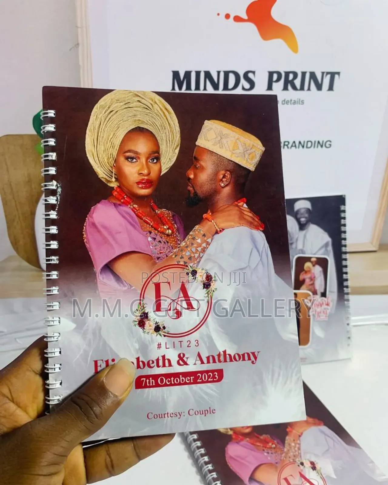 A5 Wedding Jotter