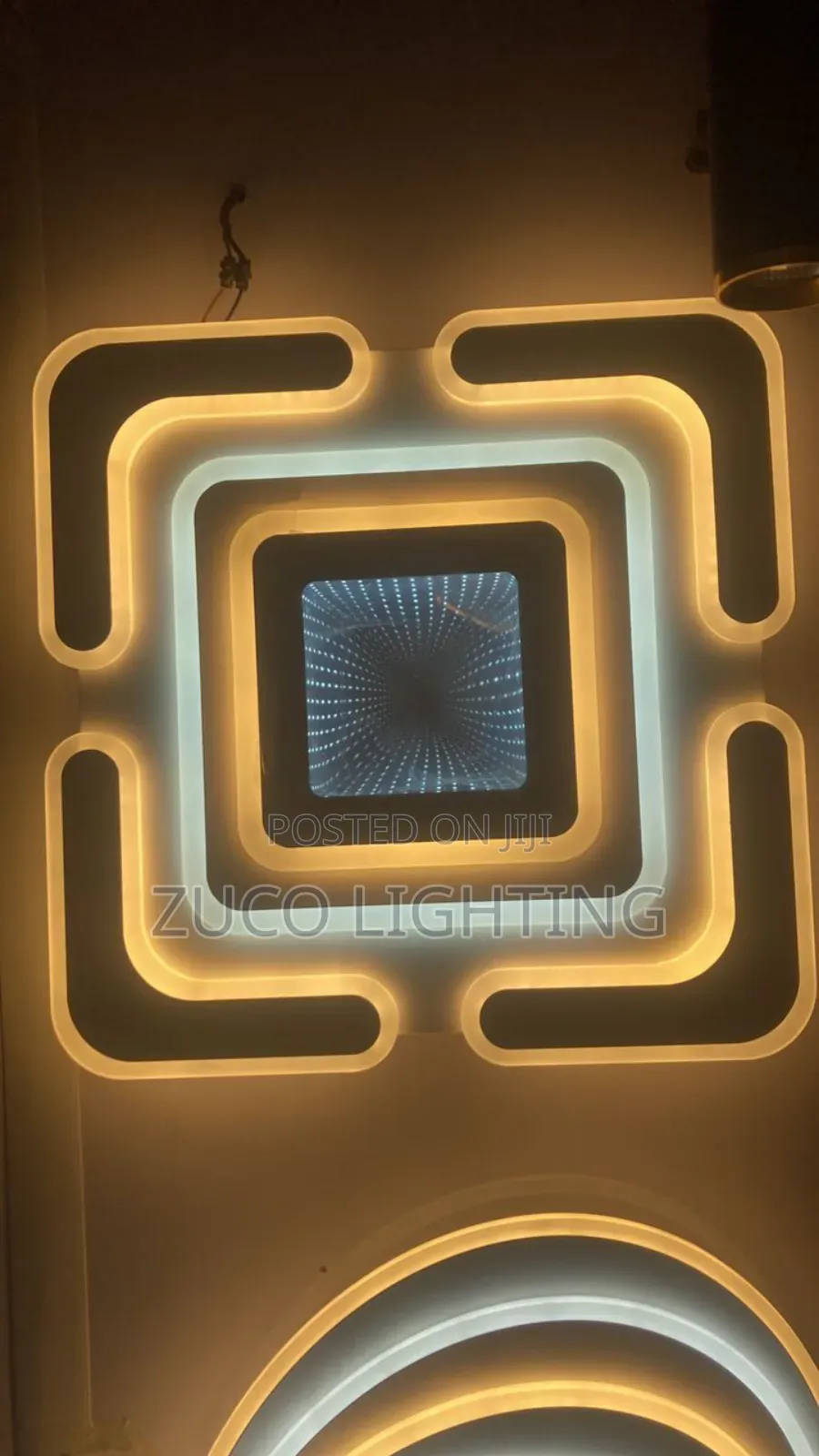 Model Luxury Creative Flush Mount Ceiling Light With Remote Control