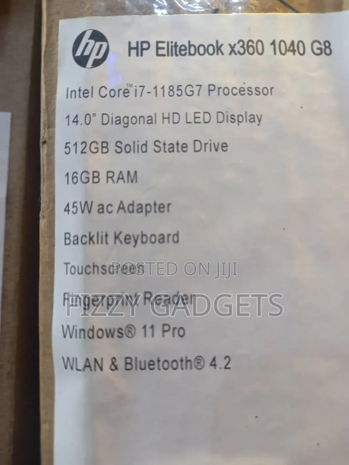 New Laptop HP EliteBook 1040 16GB Intel Core i7 SSD 512GB