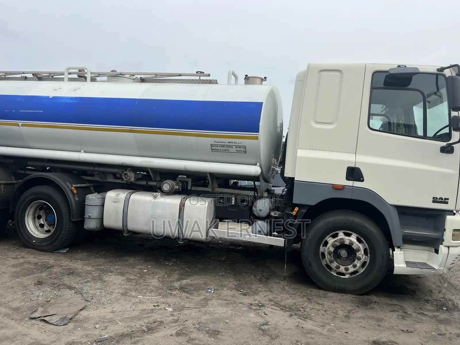 Super Clean Daf Diesel Tanker Truck