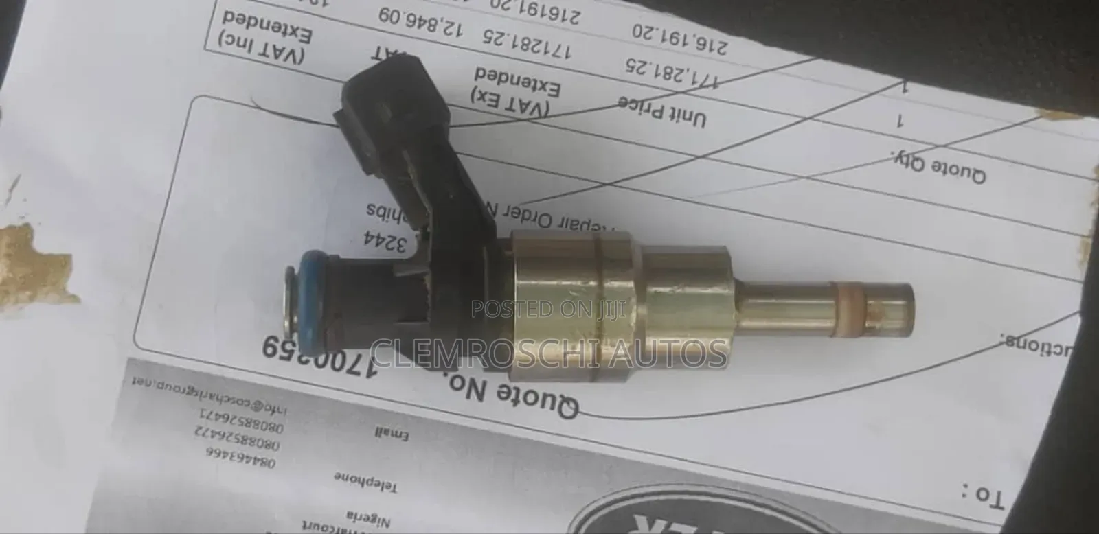 High Quality Certified Injector Nozzle Rolls-Royce Phantom V12 Engine