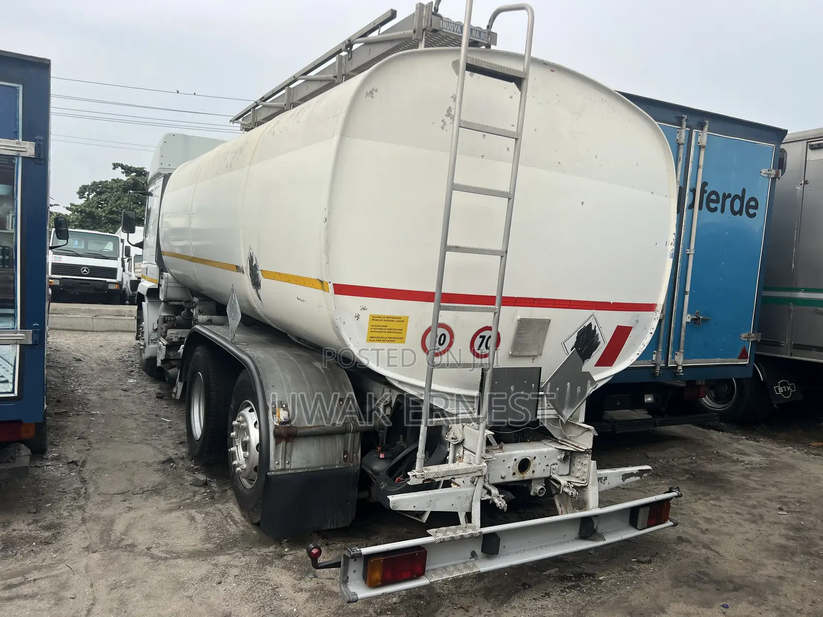 Very Clean Iveco Diesel Tank Tuck