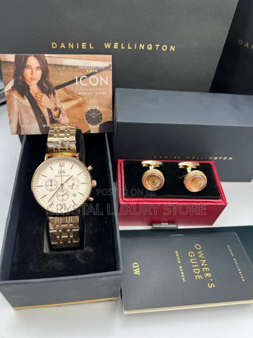Danial Washington Quality Men Chain Strap Wristwatch