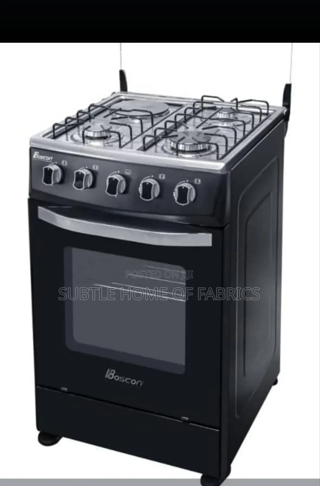 Boscon 3 Gas + 1 Electric Cooker With Oven