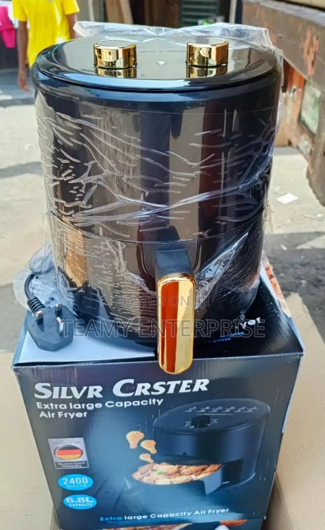 Extra Large Capacity Silver Crest Air Fryer 6.8l