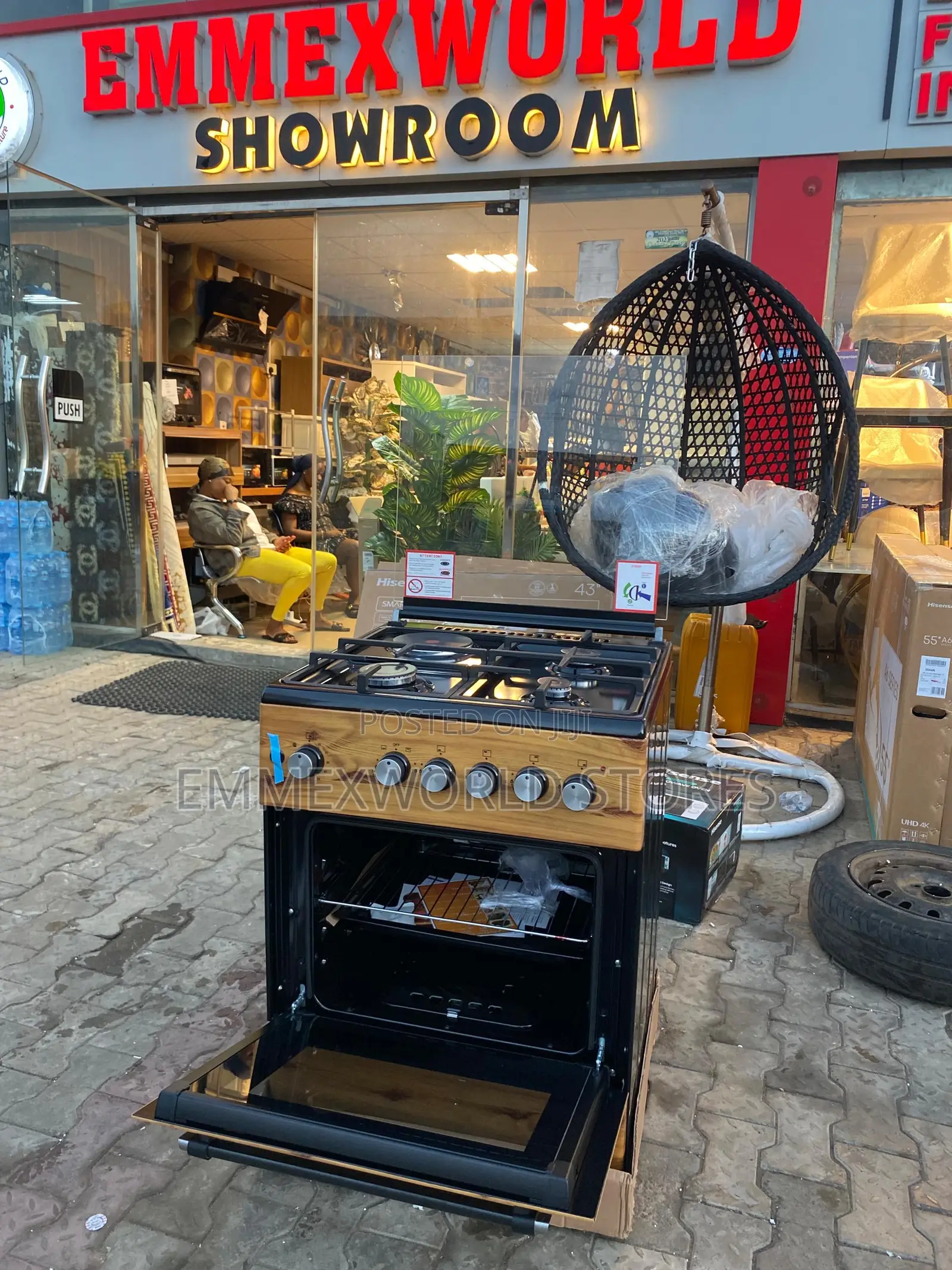Maxi Style Tr Standing Cooker 3gas 1electric