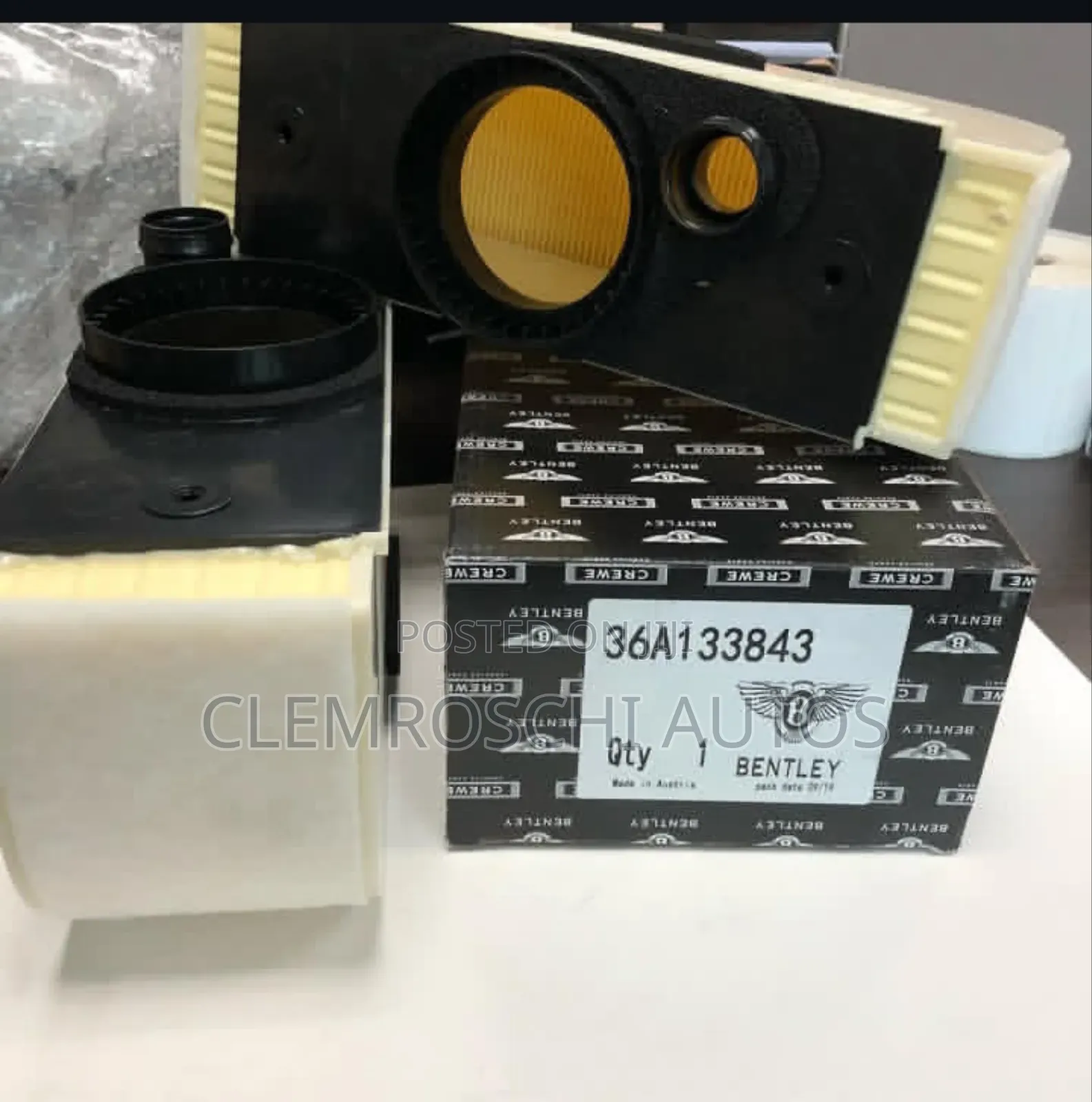 High Quality Certified Complete Brand New Air Filters Bentley Vehicles
