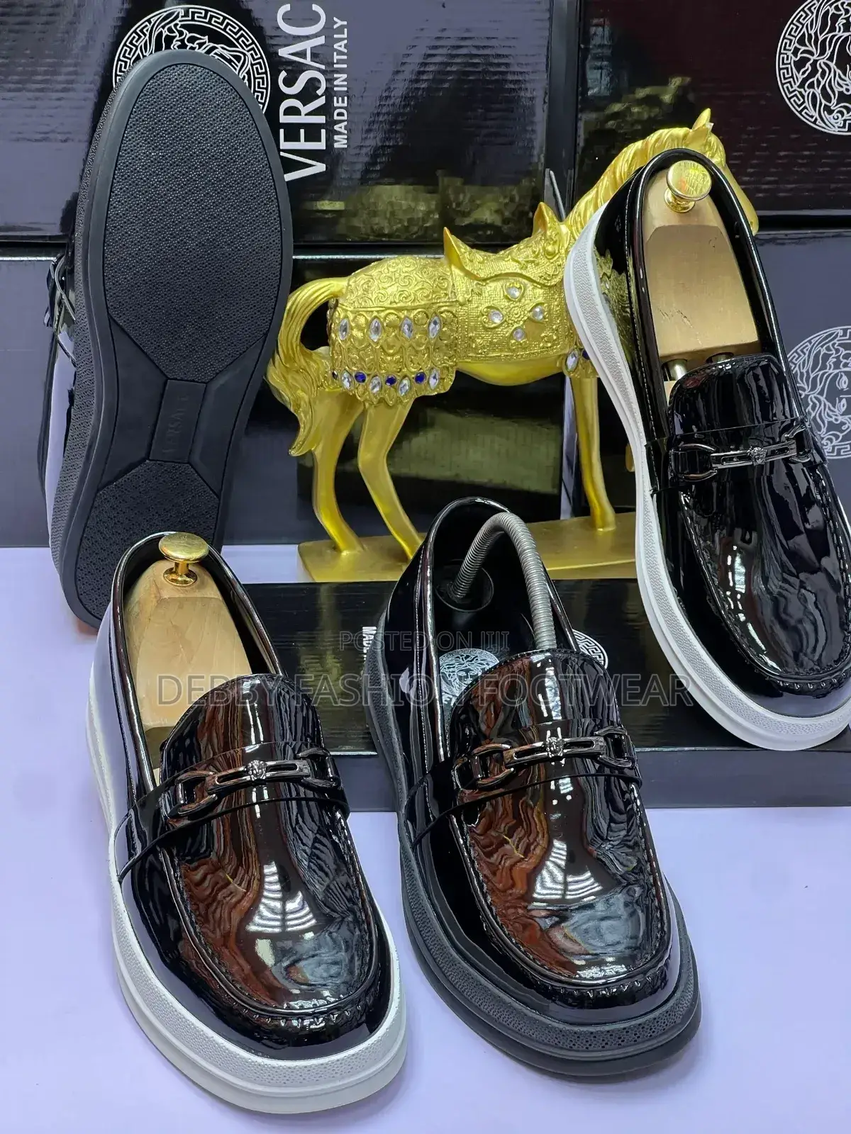 Own Your Look With Versace Shoes