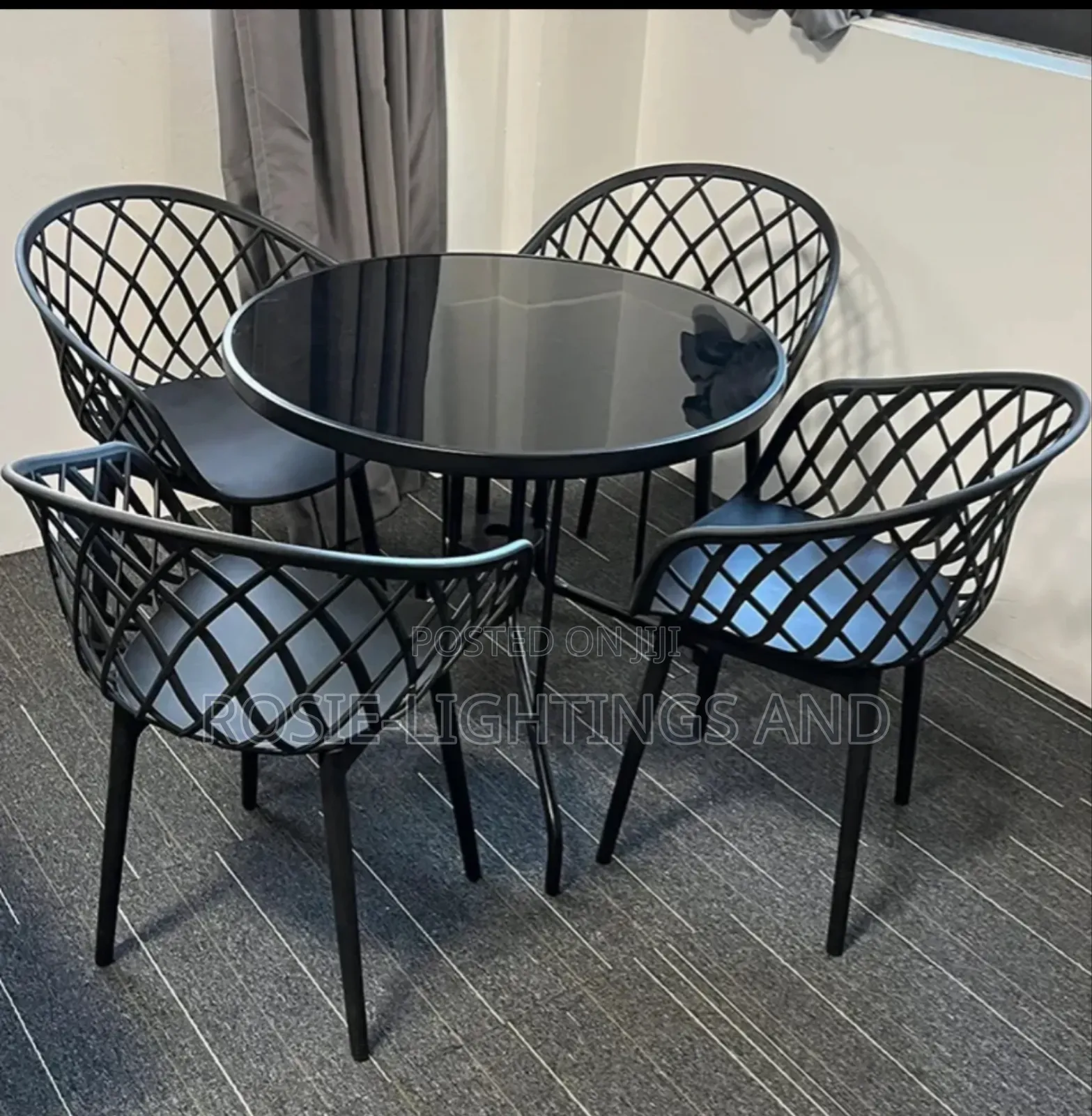 Indoor Outdoor Restaurant Luxury Table and Chairs