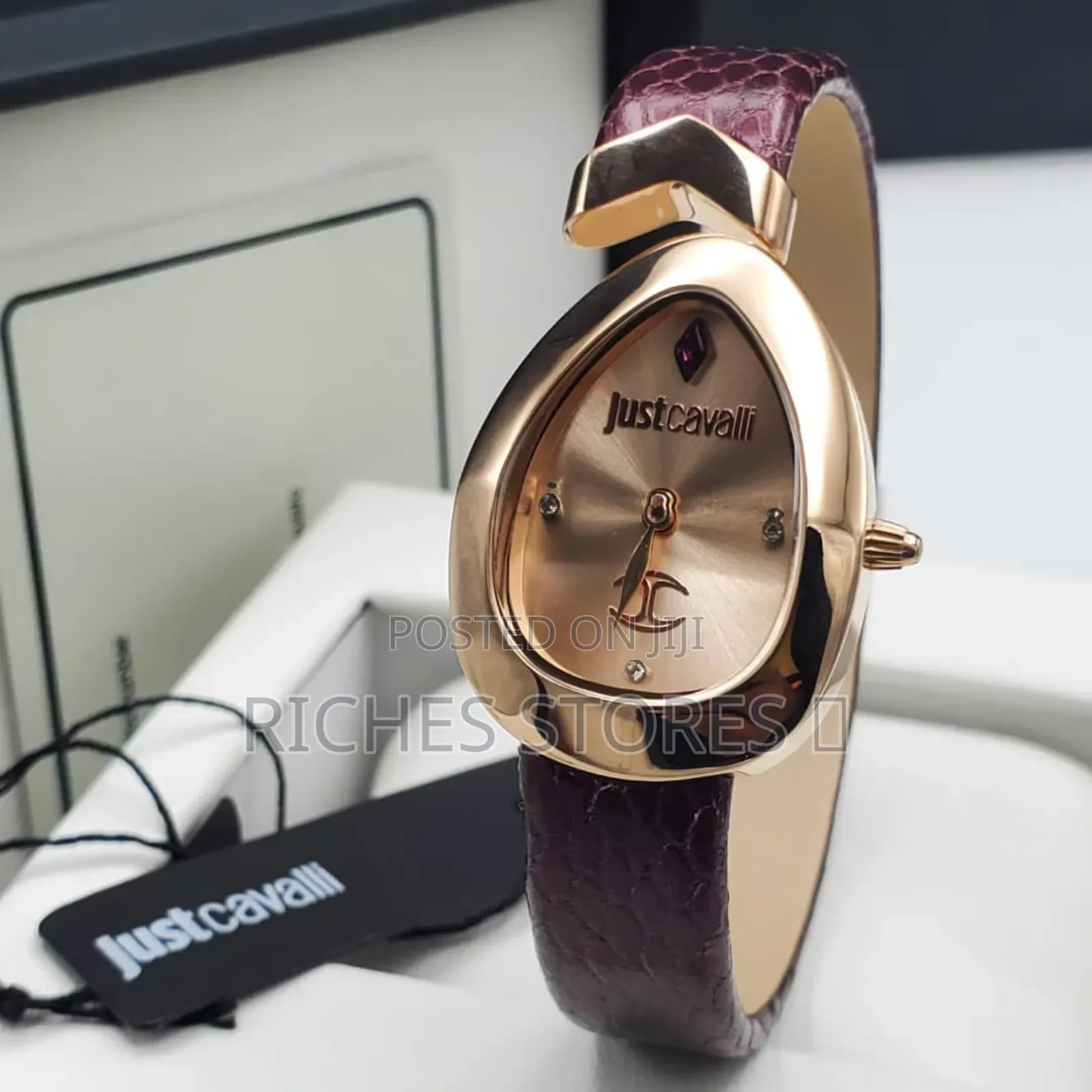 Just Cavalli Female Leather Luxury Watch