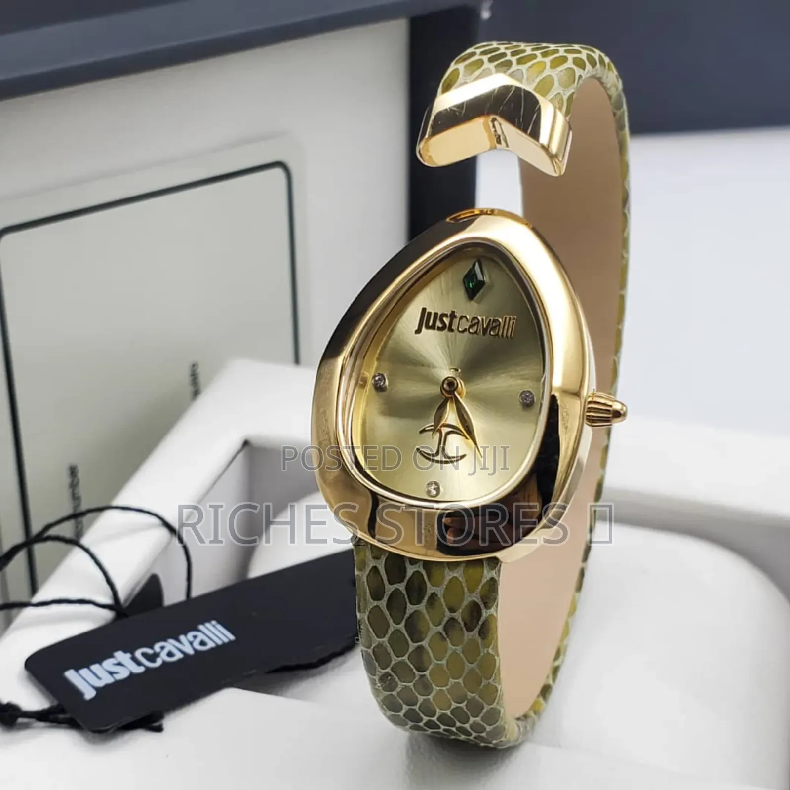 Just Cavalli Female Leather Luxury Watch