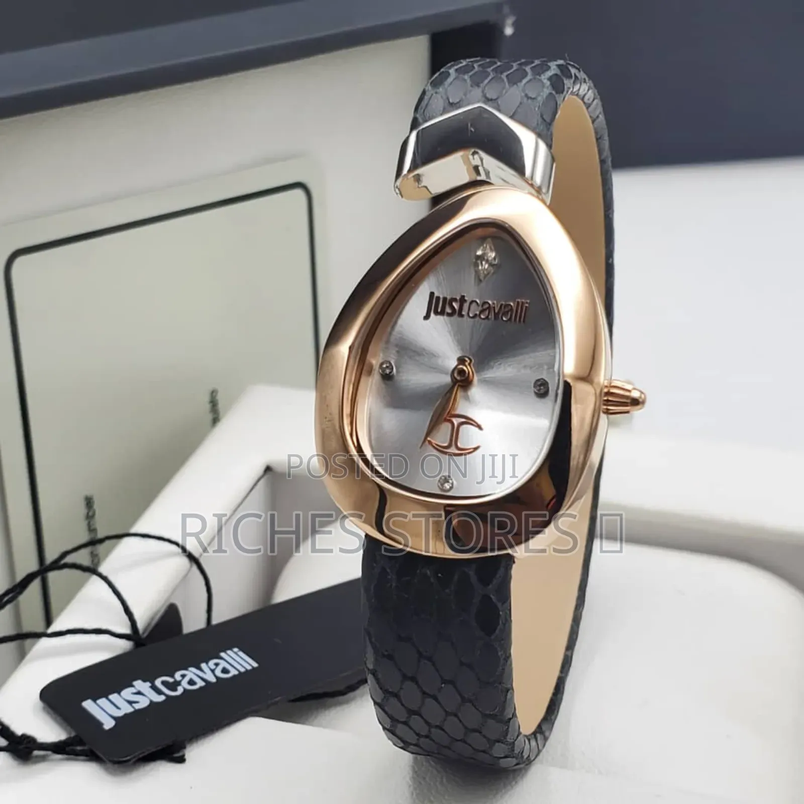 Just Cavalli Female Leather Luxury Watch