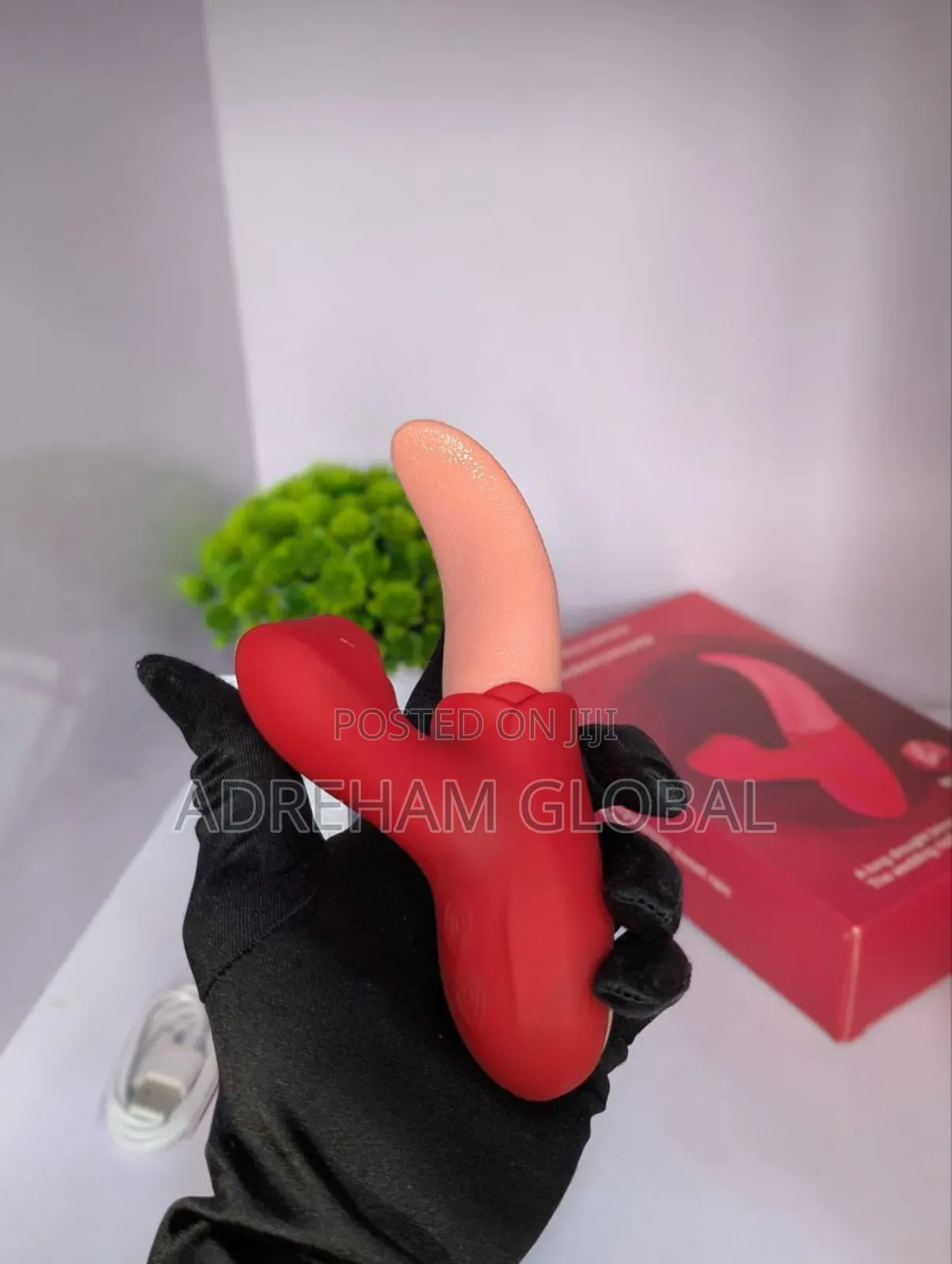 2in1 Spelunky Tongue Licker and Sucker Vibrator