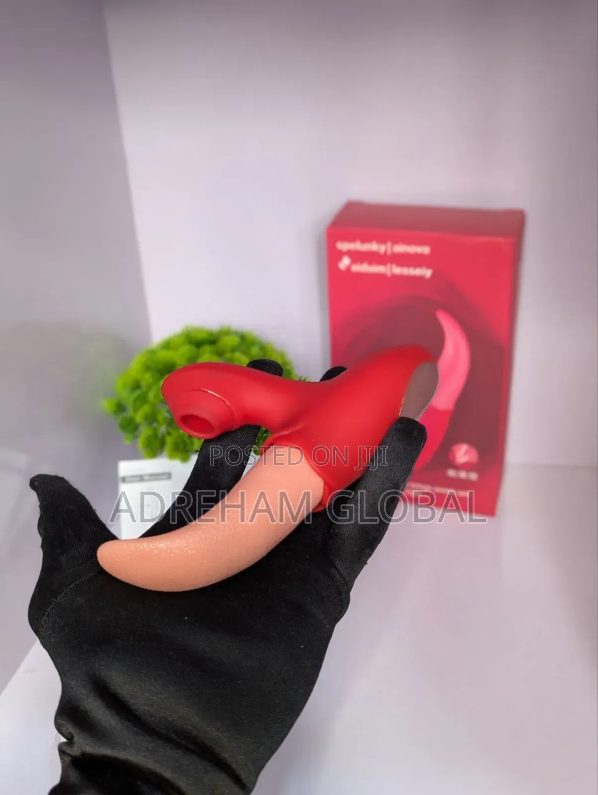 2in1 Spelunky Tongue Licker and Sucker Vibrator