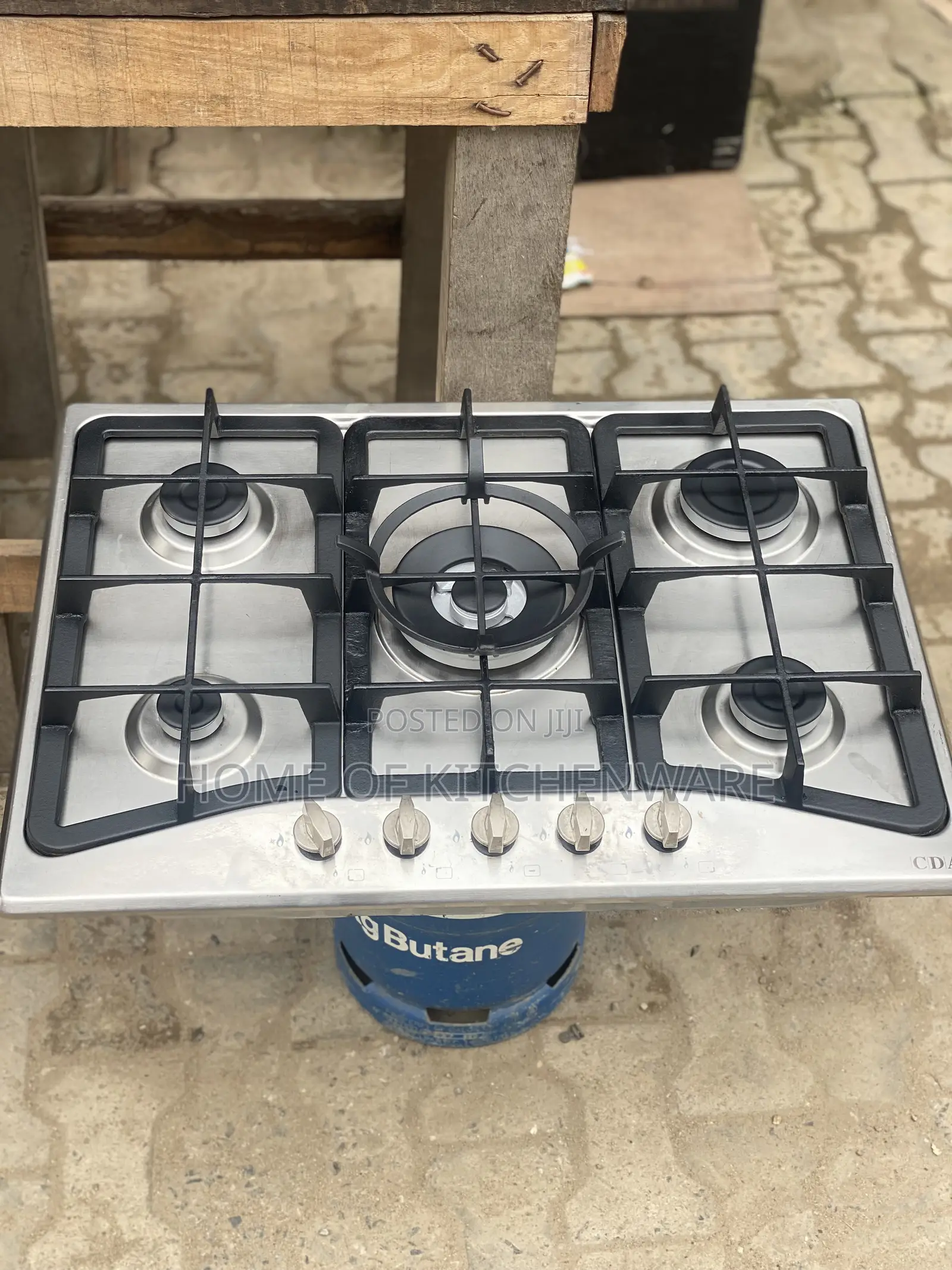 5 Burner Inbuilt -Table Top Gas Cooker