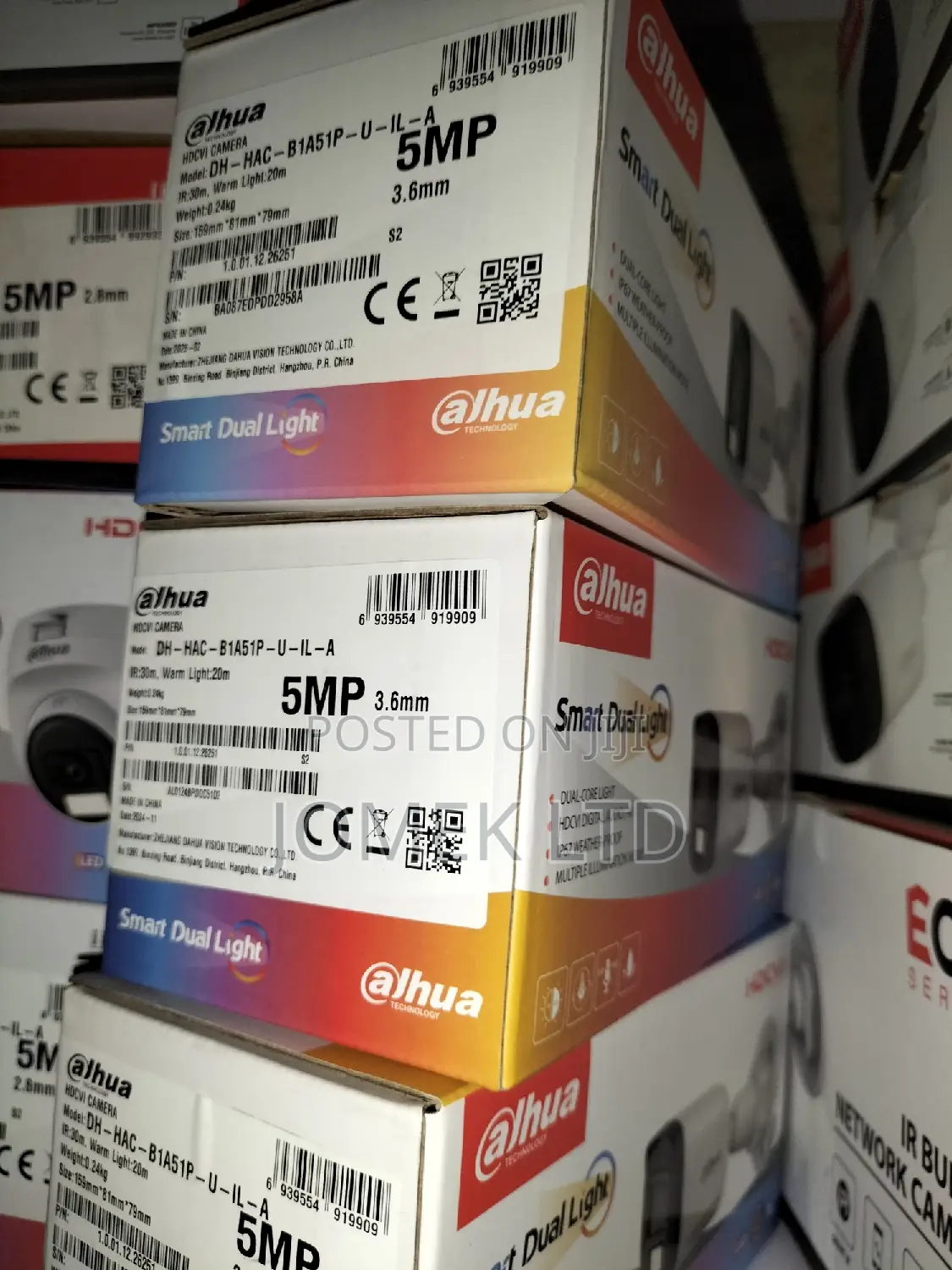 Dahua 5mp Outdoor Full Colour Audio Camera